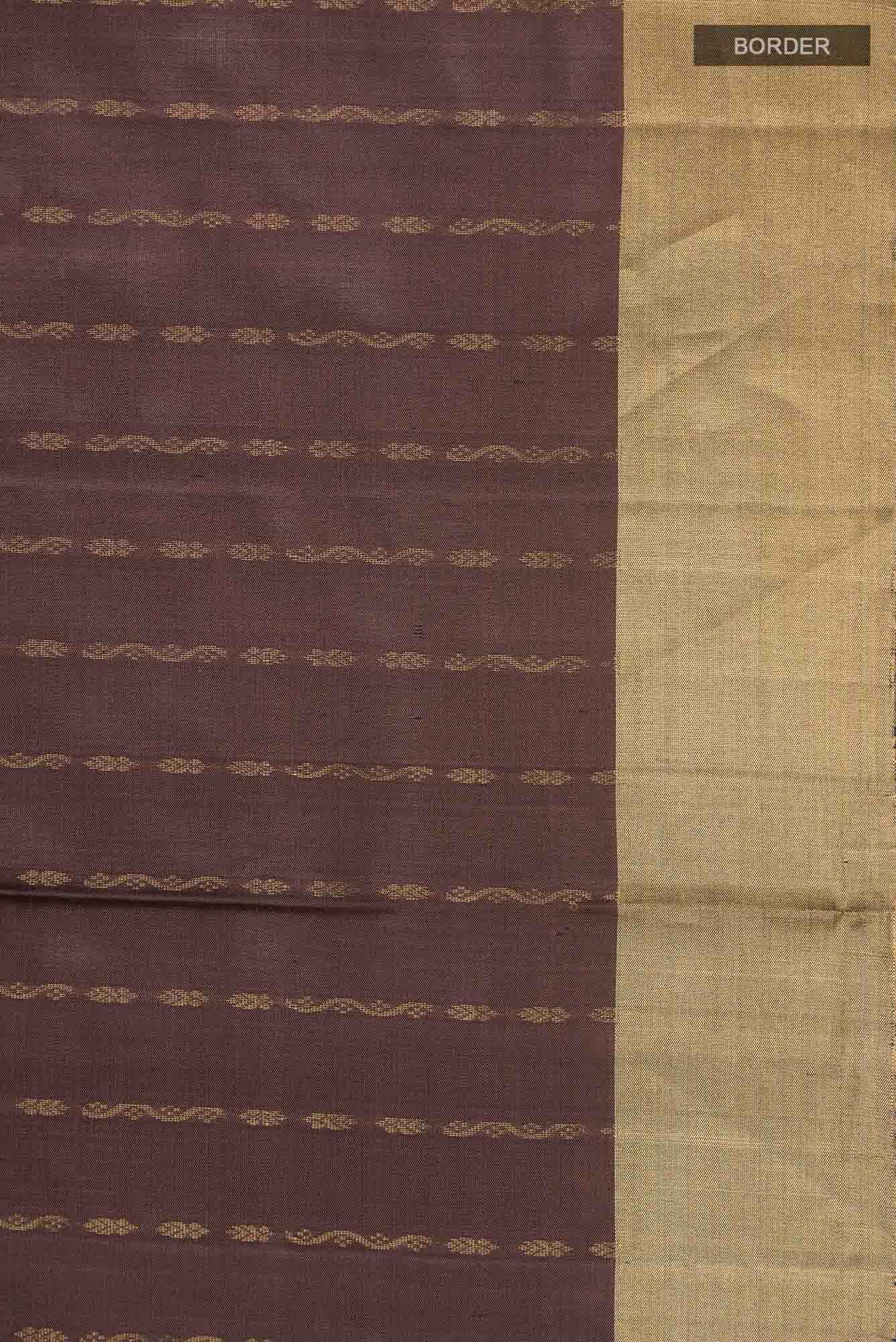 Brown Soft Silk Saree