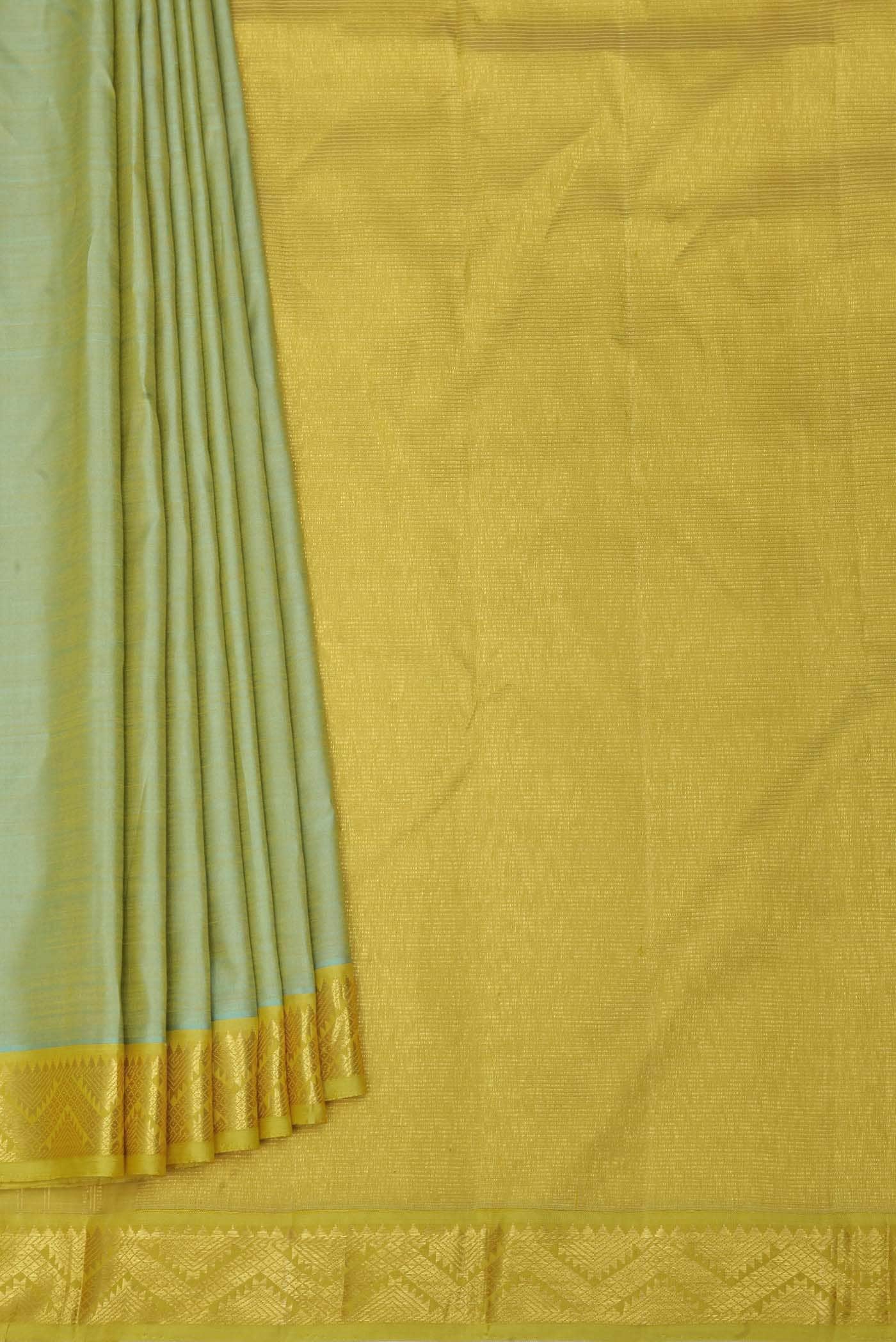 Green Kanchipuram Silk Saree