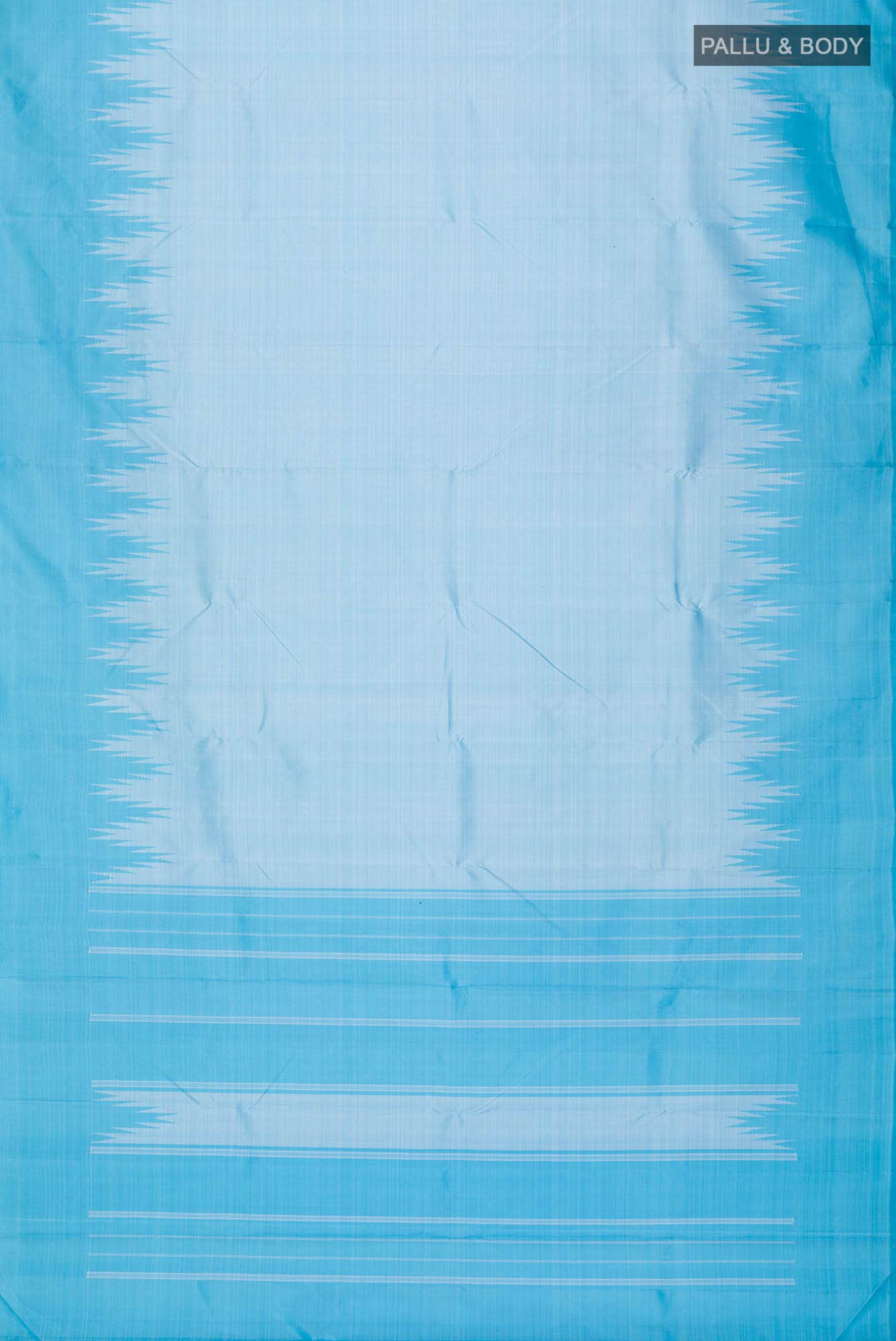 Blue Kanchipuram Silk Saree