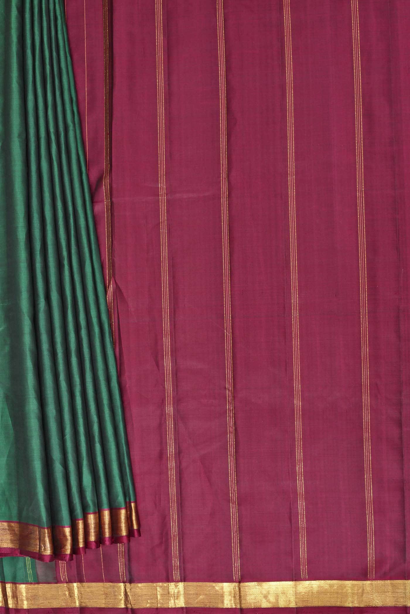 Green Kanchipuram Silk Saree