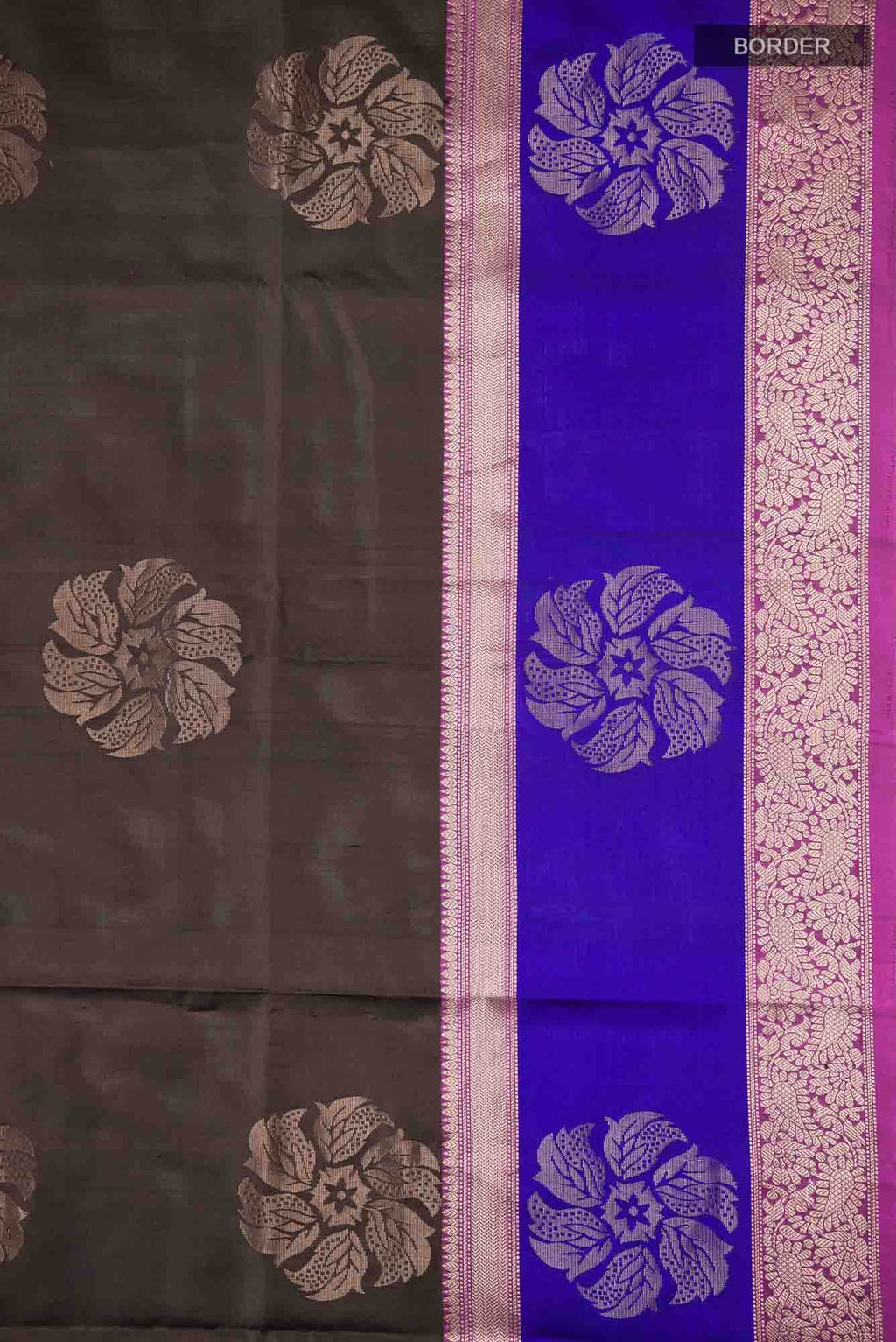 Brown Soft Silk Saree