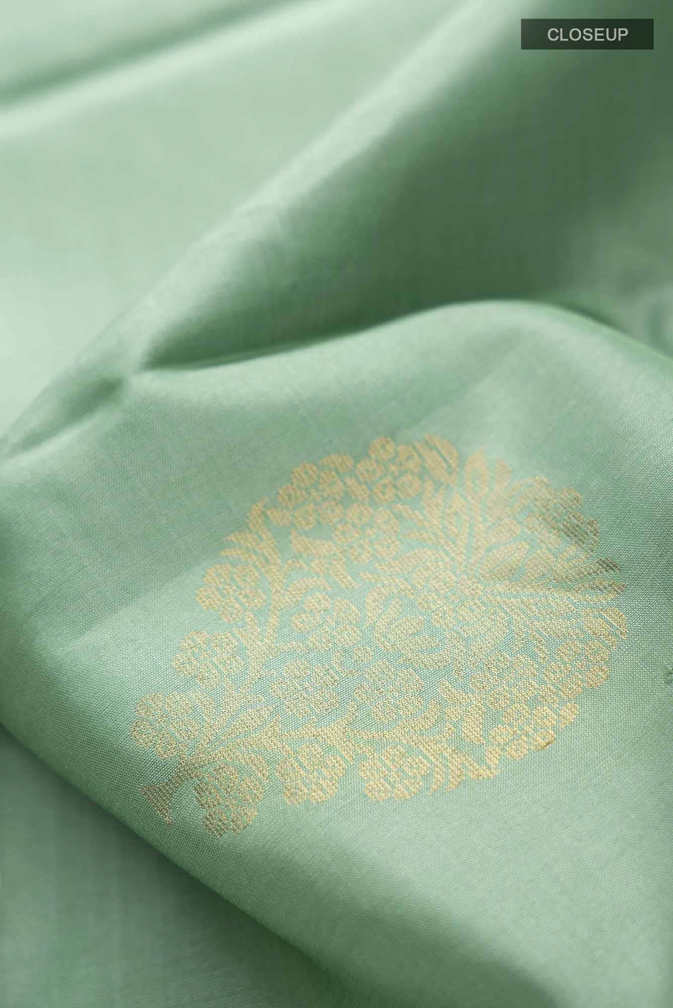 Green Kanchipuram Silk Saree