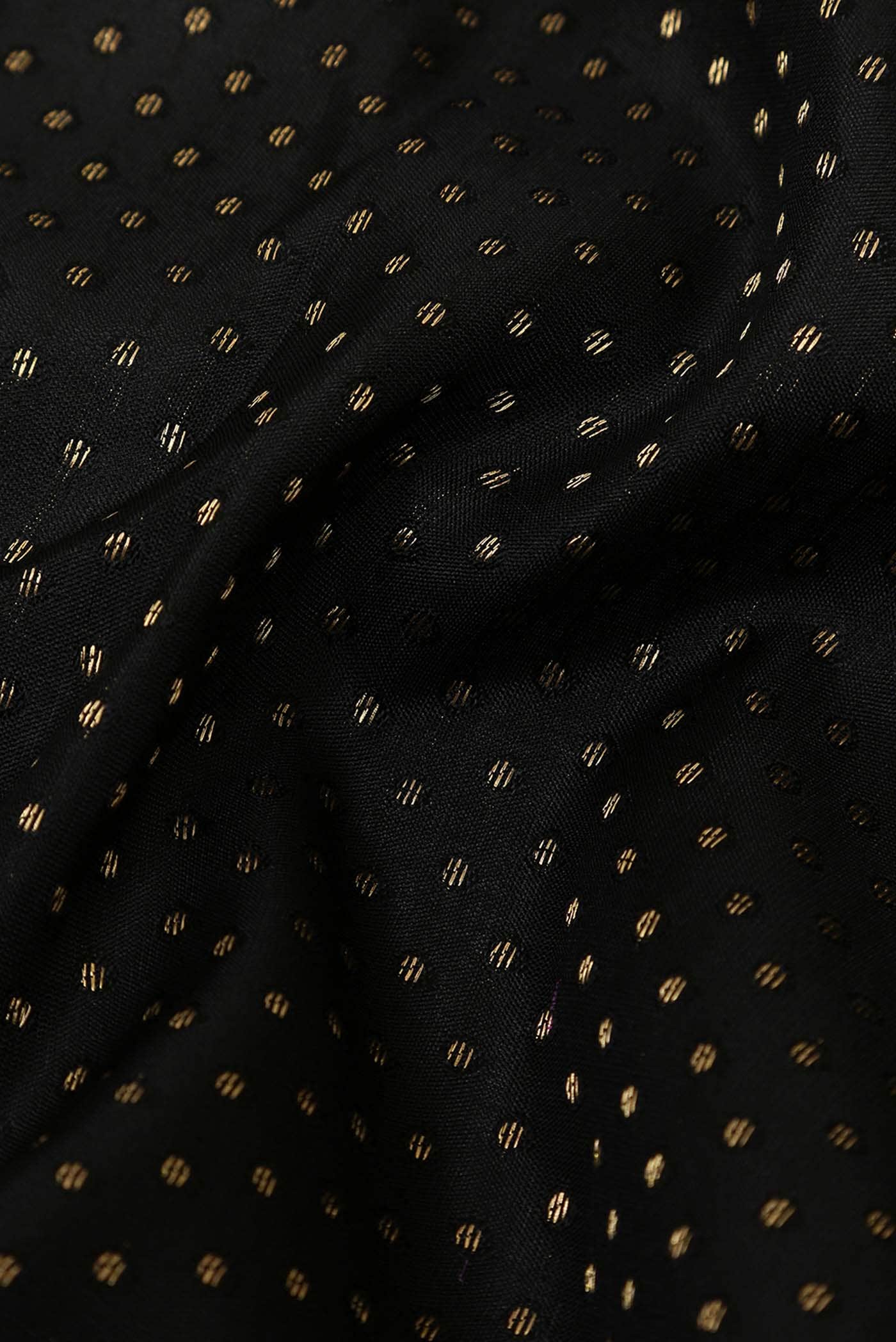 Black Kanchipuram Silk Saree