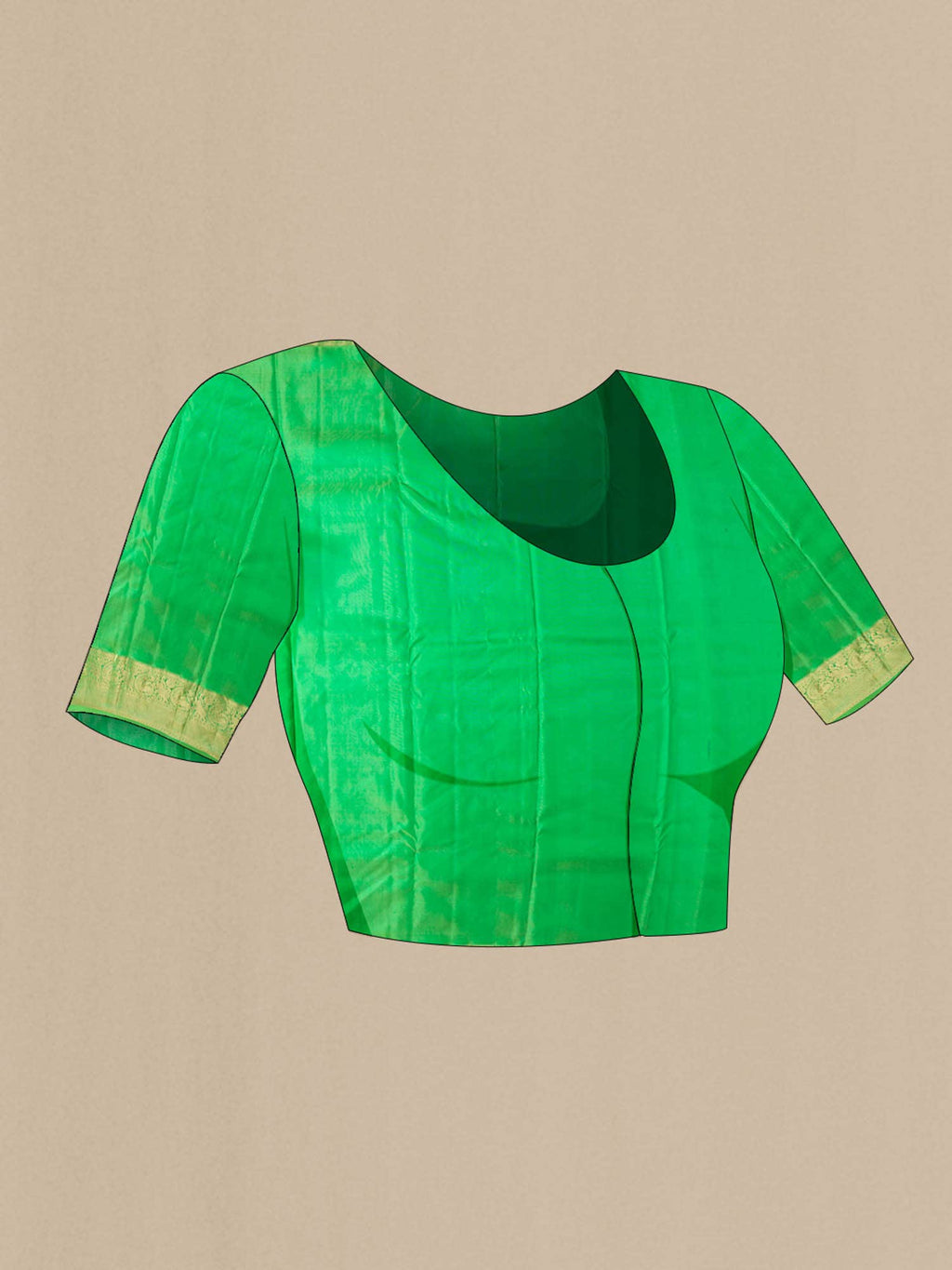 Green Kanchipuram Silk Saree