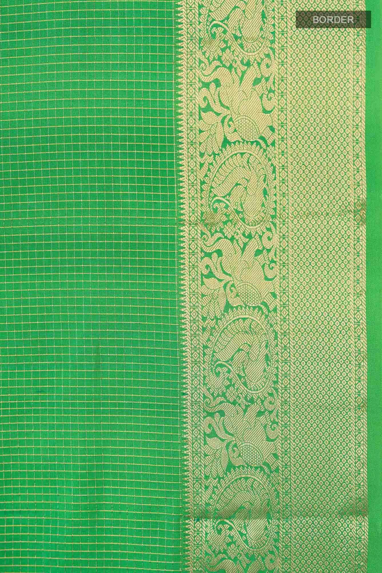 Green Kanchipuram Silk Saree