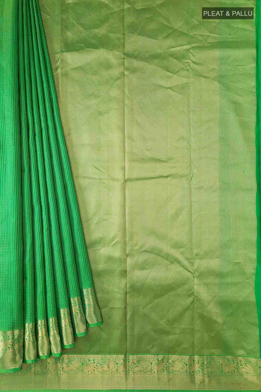 Green Kanchipuram Silk Saree