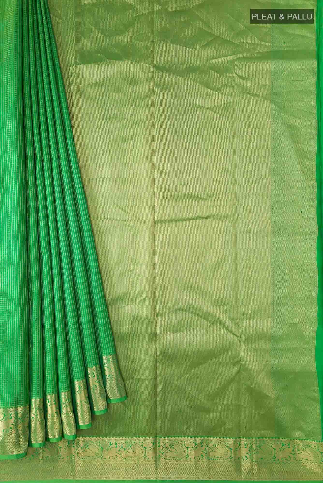Green Kanchipuram Silk Saree