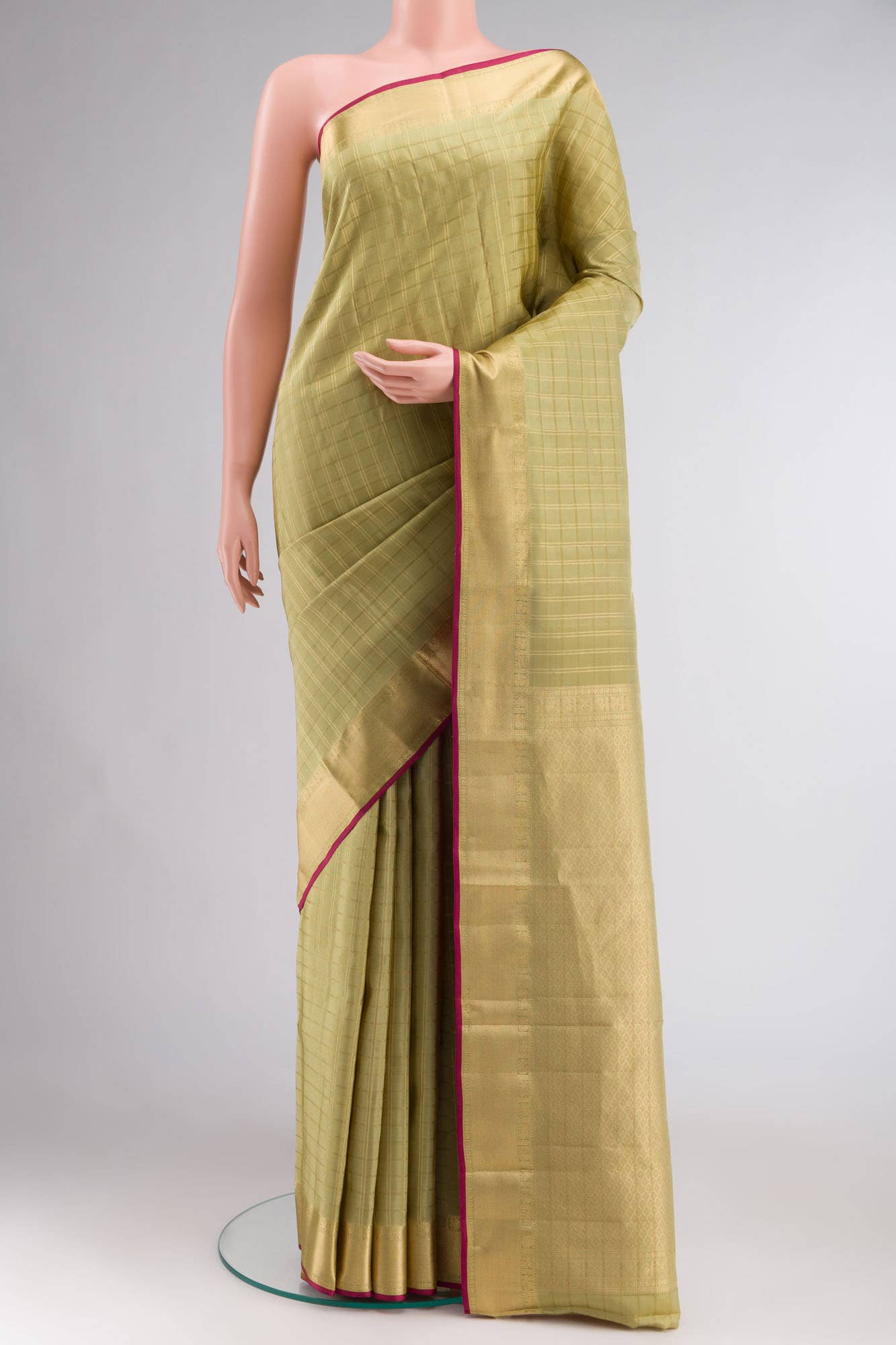 Green Kanchipuram Silk Saree