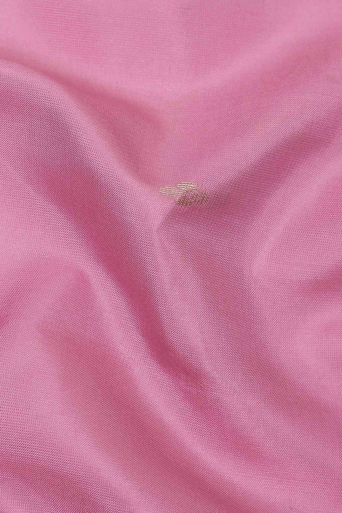 Pink Kanchipuram Silk Saree