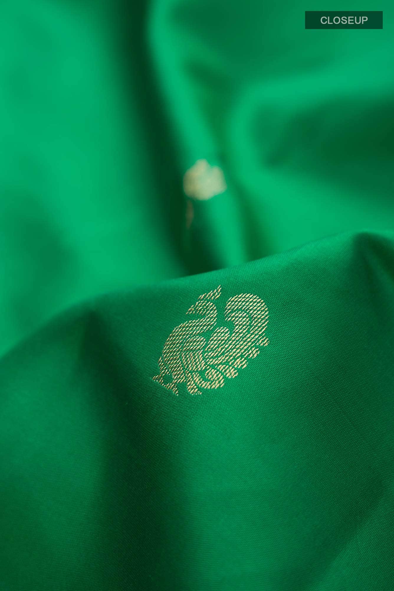 Green Kanchipuram Silk Saree