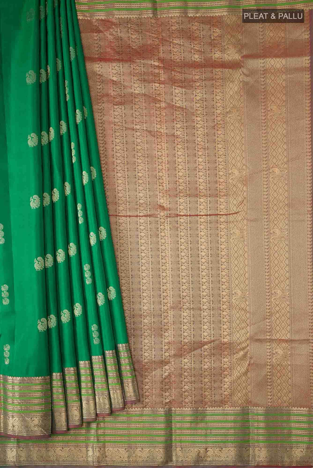 Green Kanchipuram Silk Saree