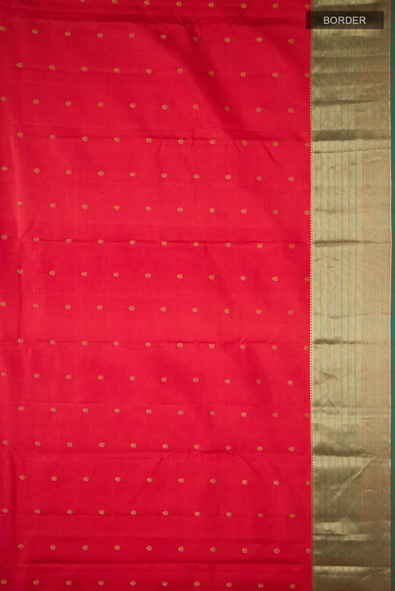Red Kanchipuram Silk Saree