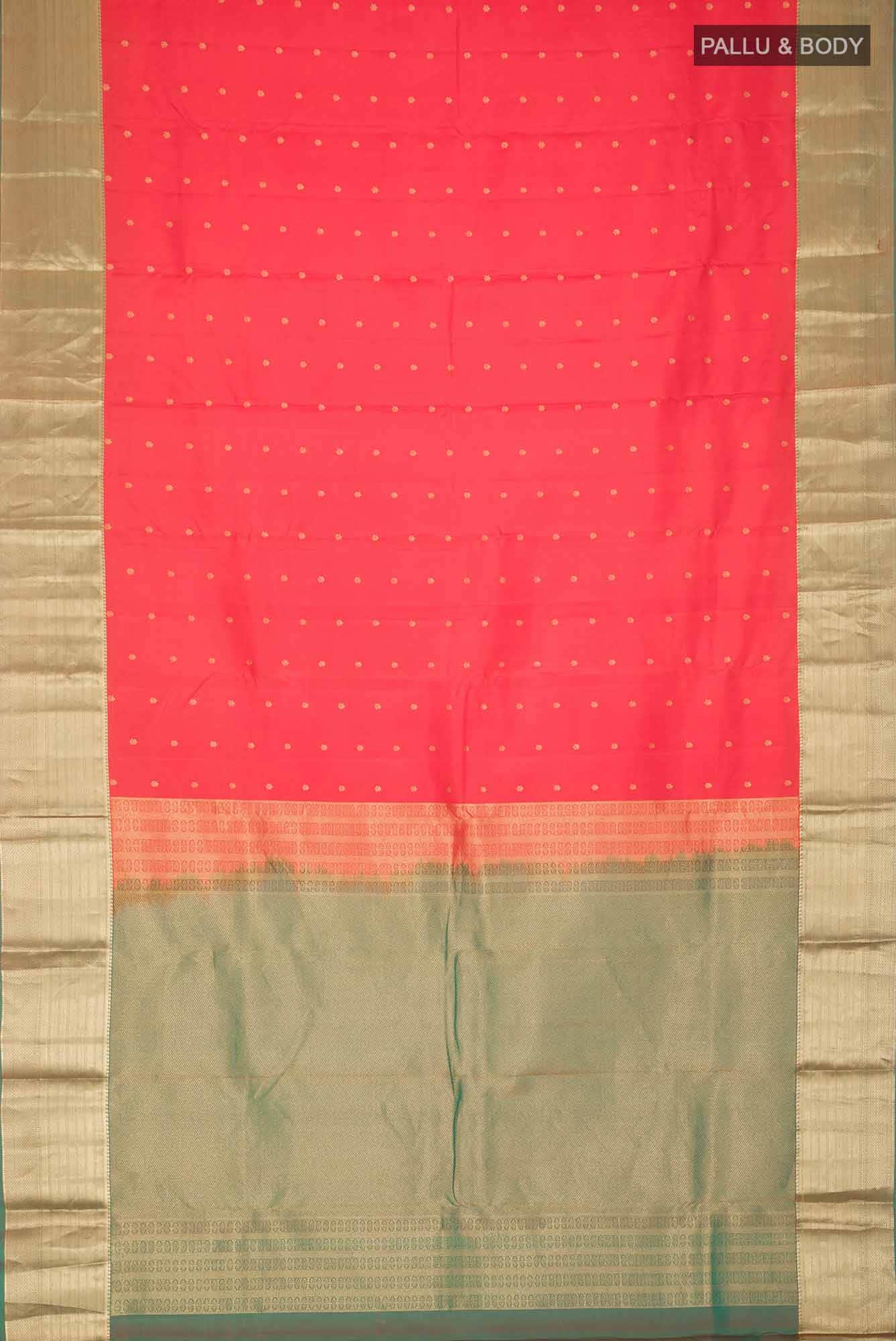 Red Kanchipuram Silk Saree