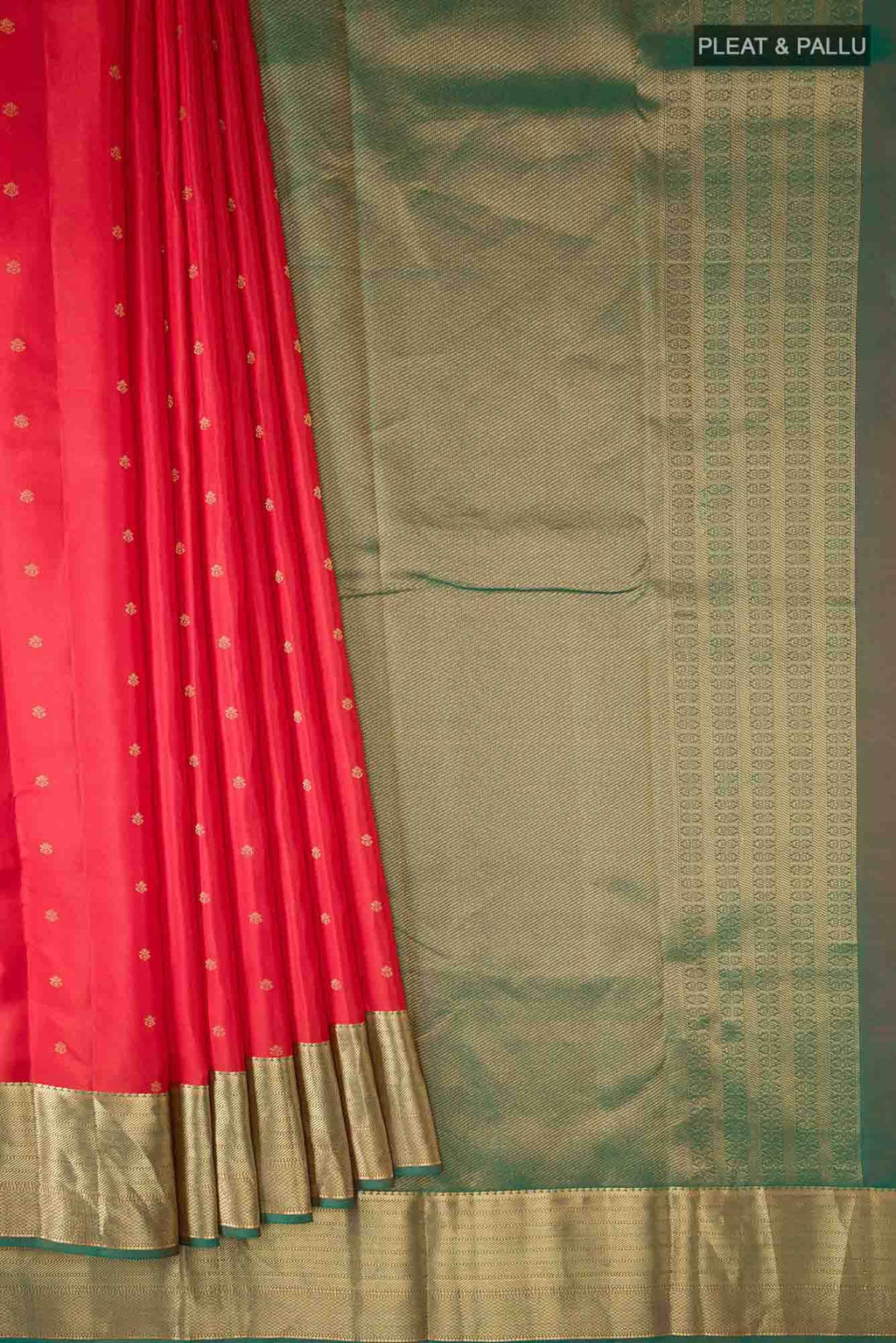 Red Kanchipuram Silk Saree