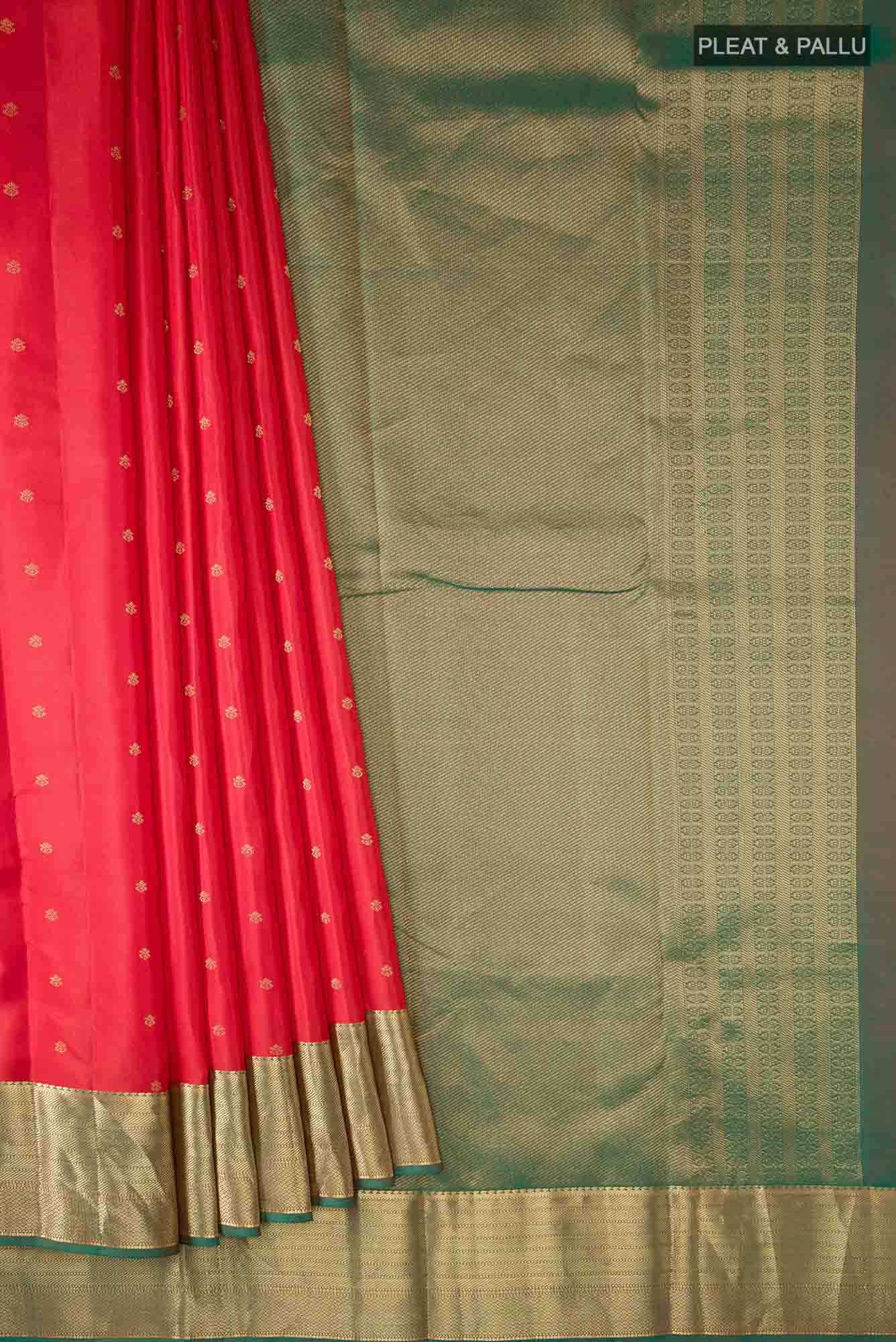 Red Kanchipuram Silk Saree