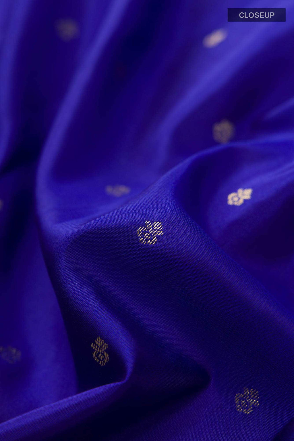 Blue Kanchipuram Silk Saree