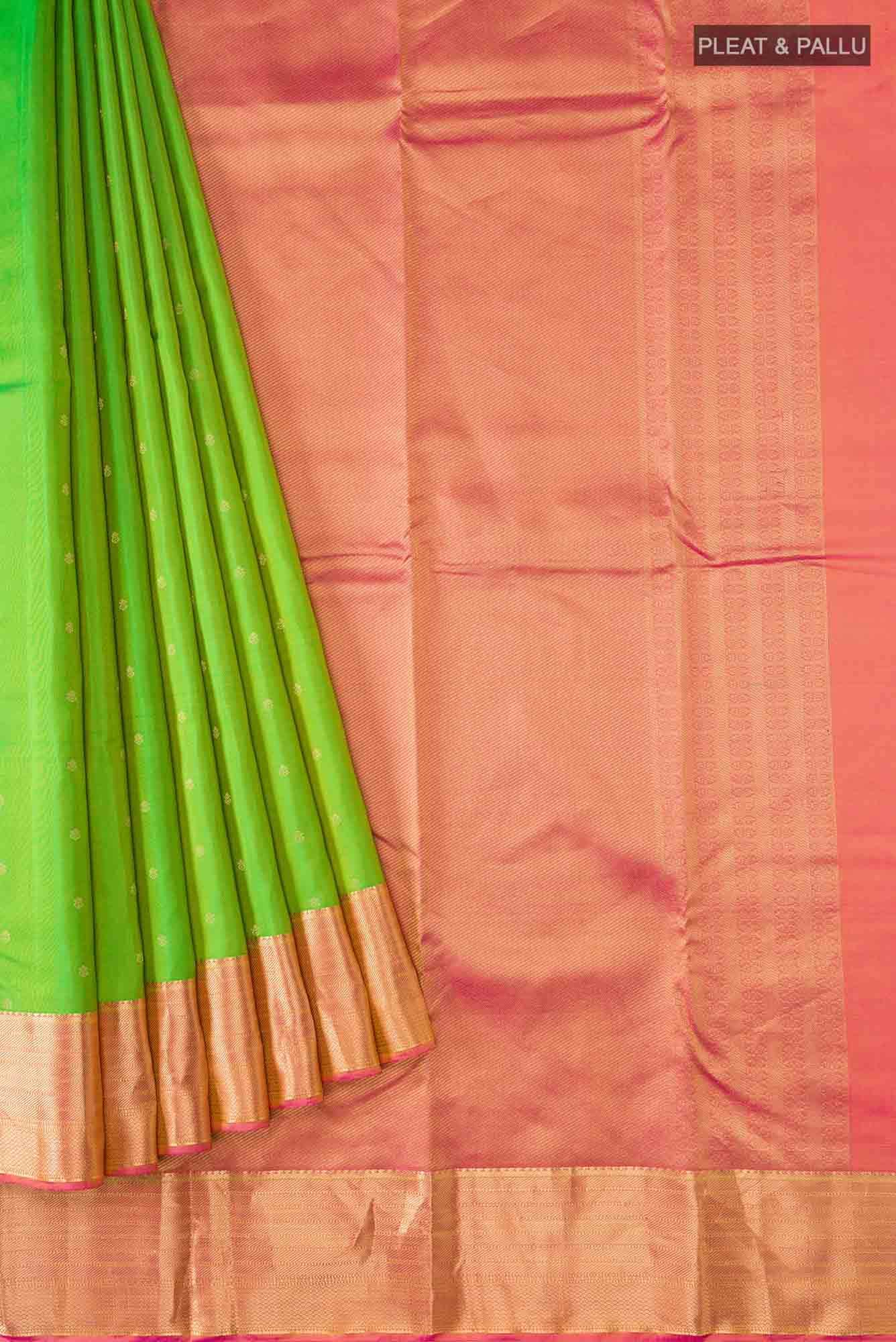 Green Kanchipuram Silk Saree