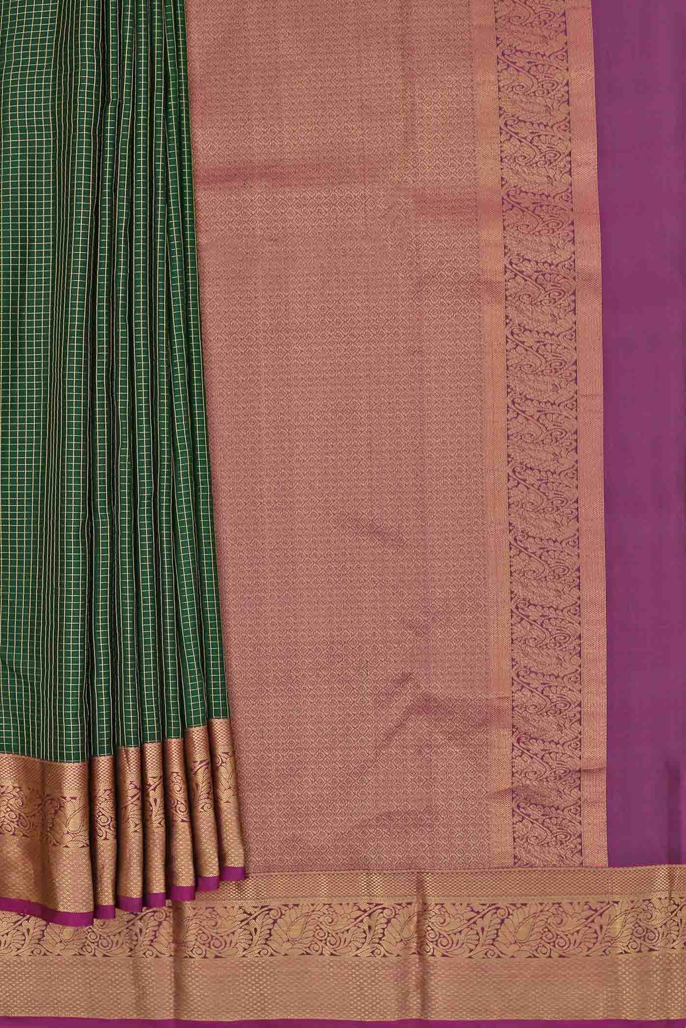 Green Kanchipuram Silk Saree