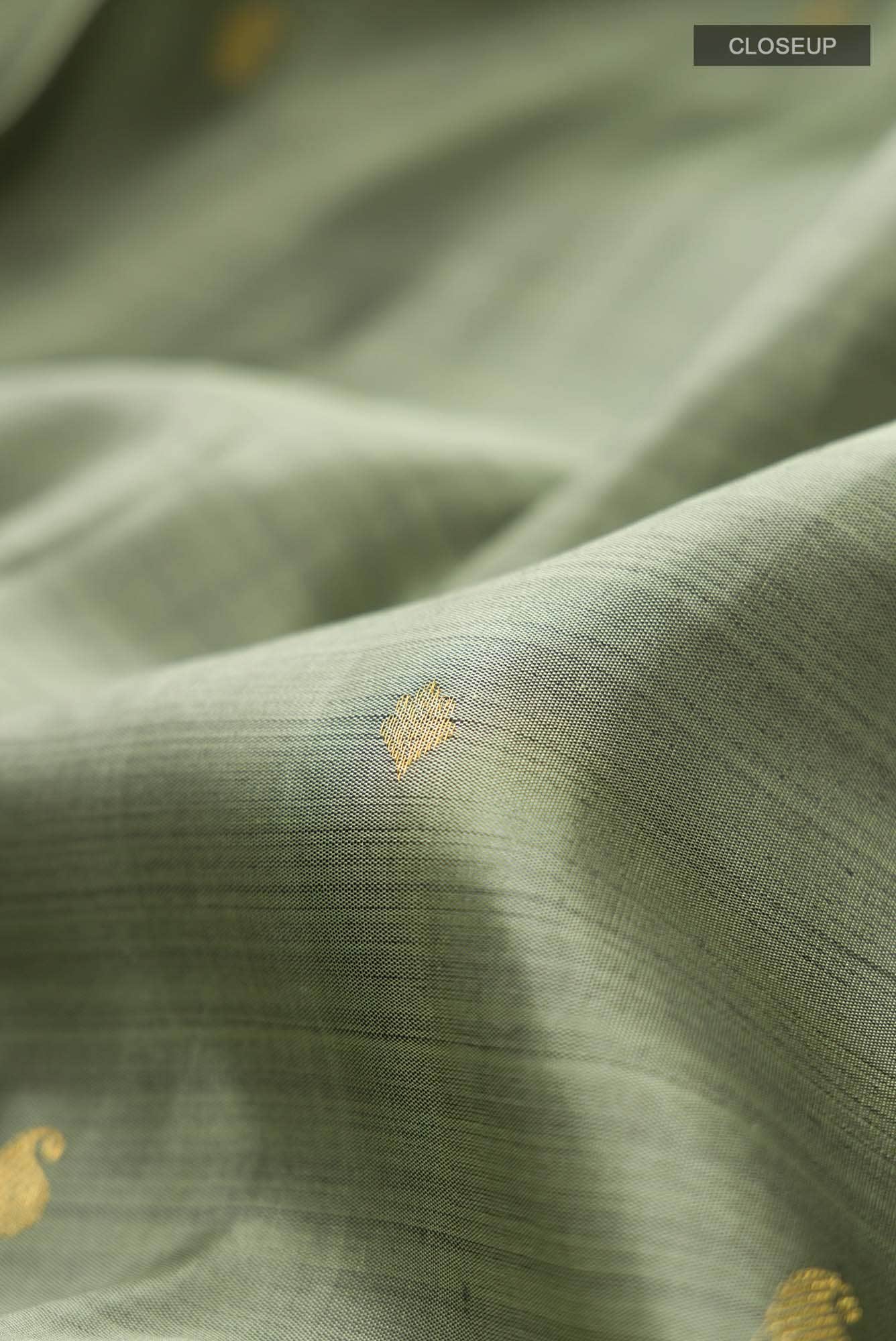 Green Kanchipuram Silk Saree