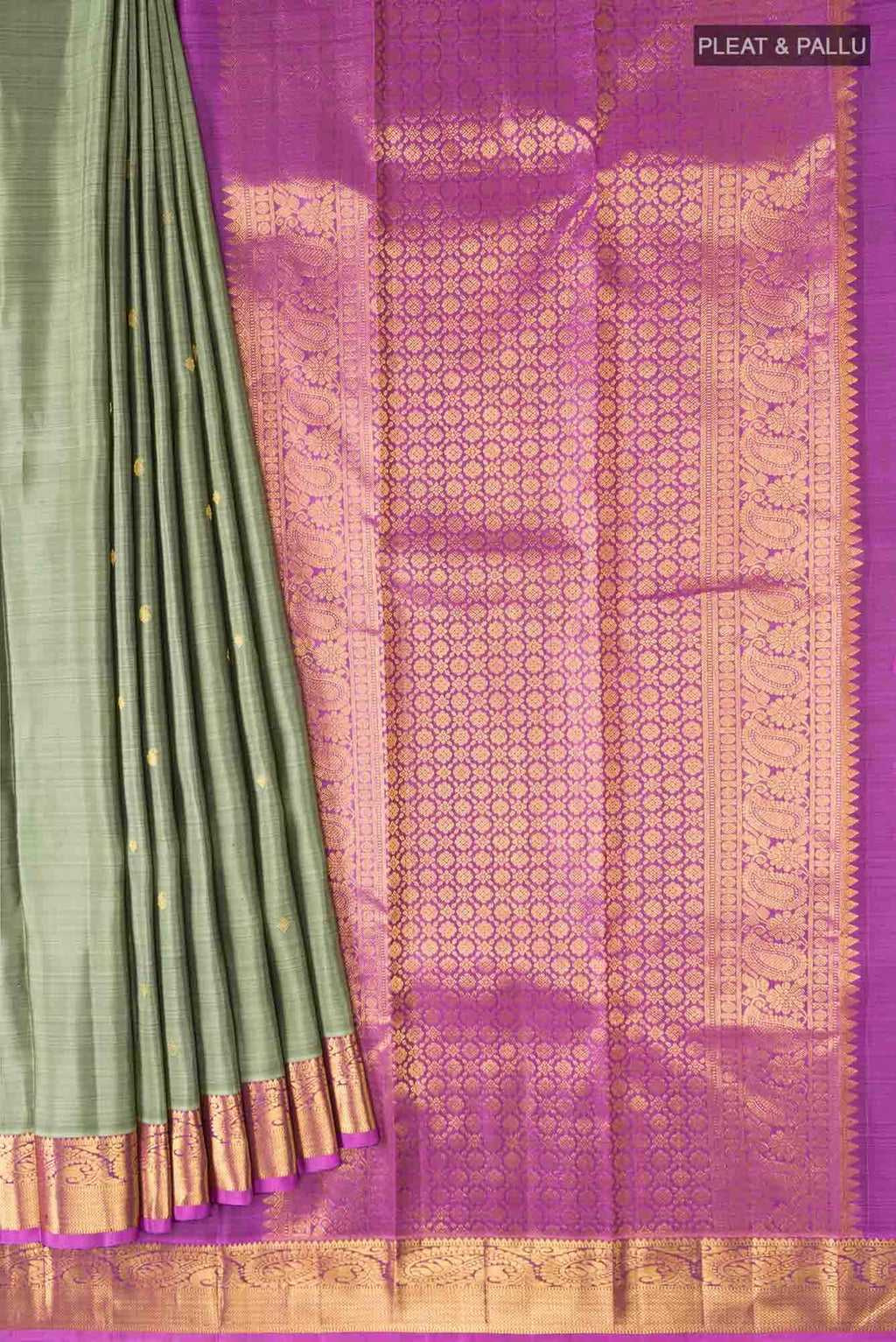 Green Kanchipuram Silk Saree