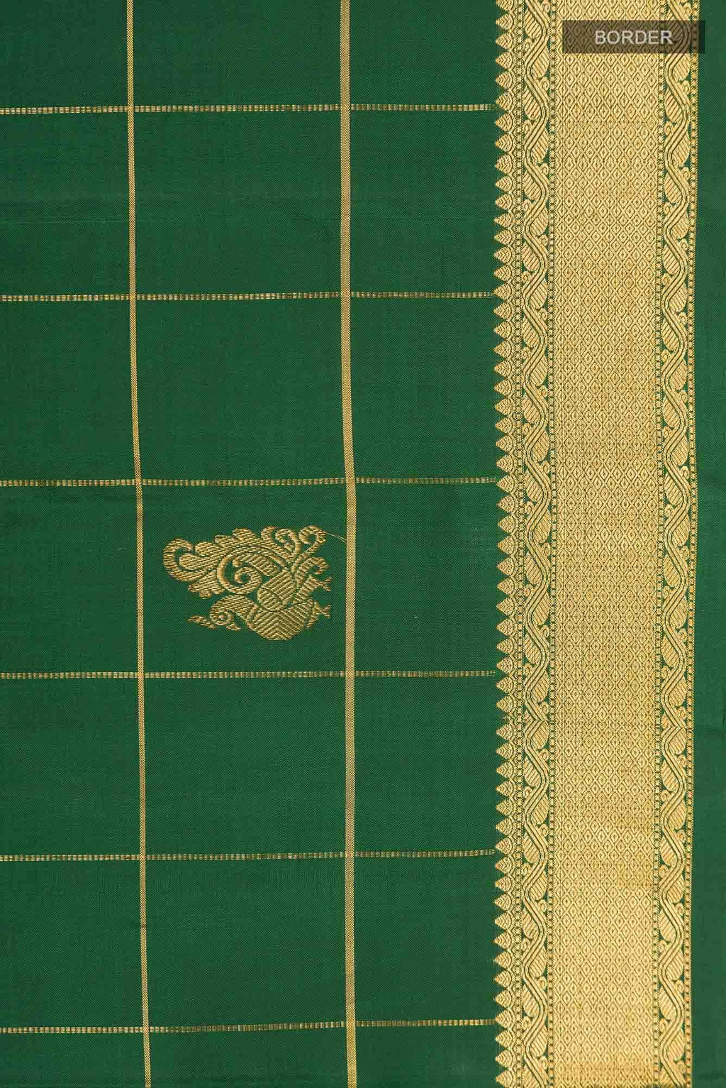 Green Kanchipuram Silk Saree