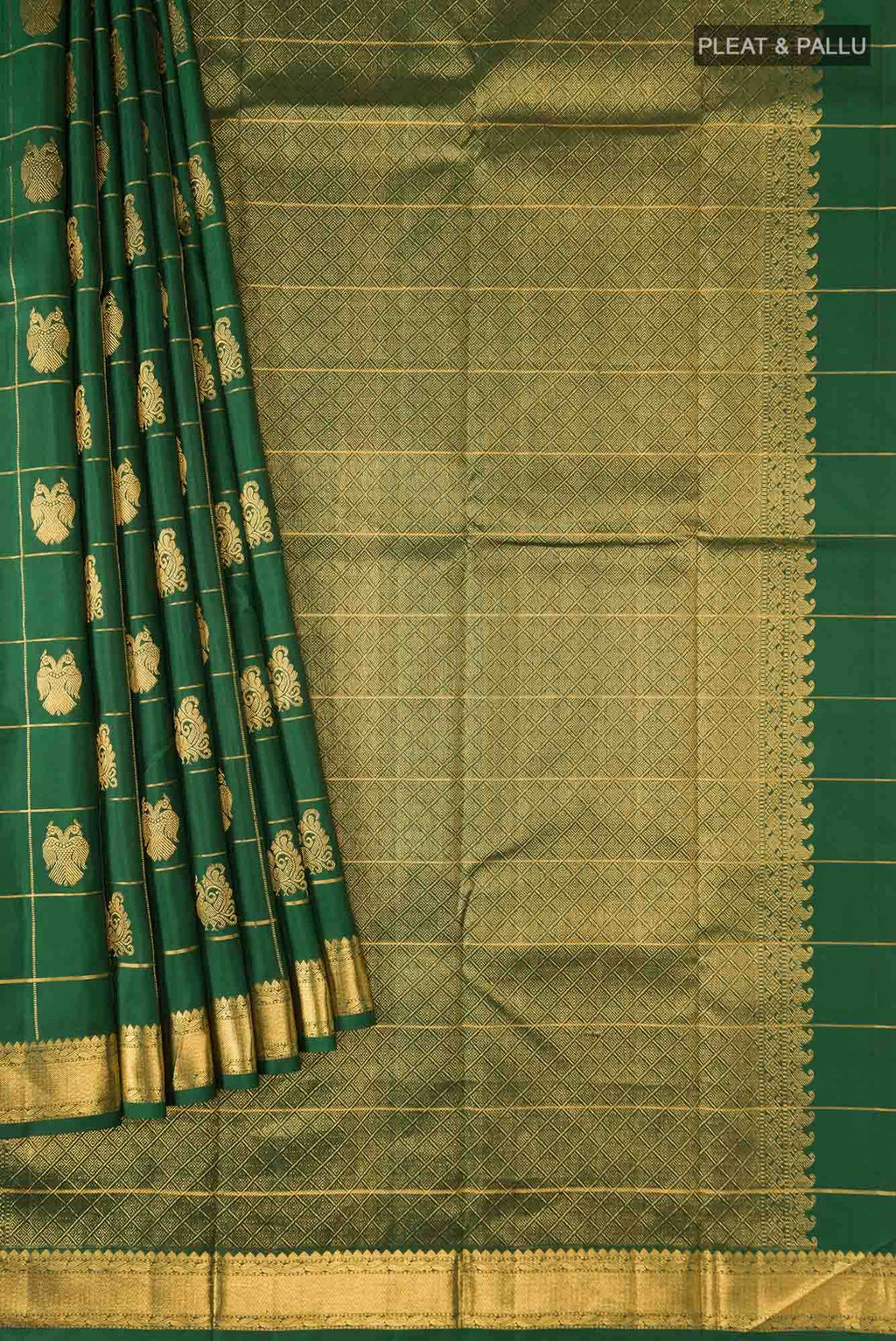 Green Kanchipuram Silk Saree