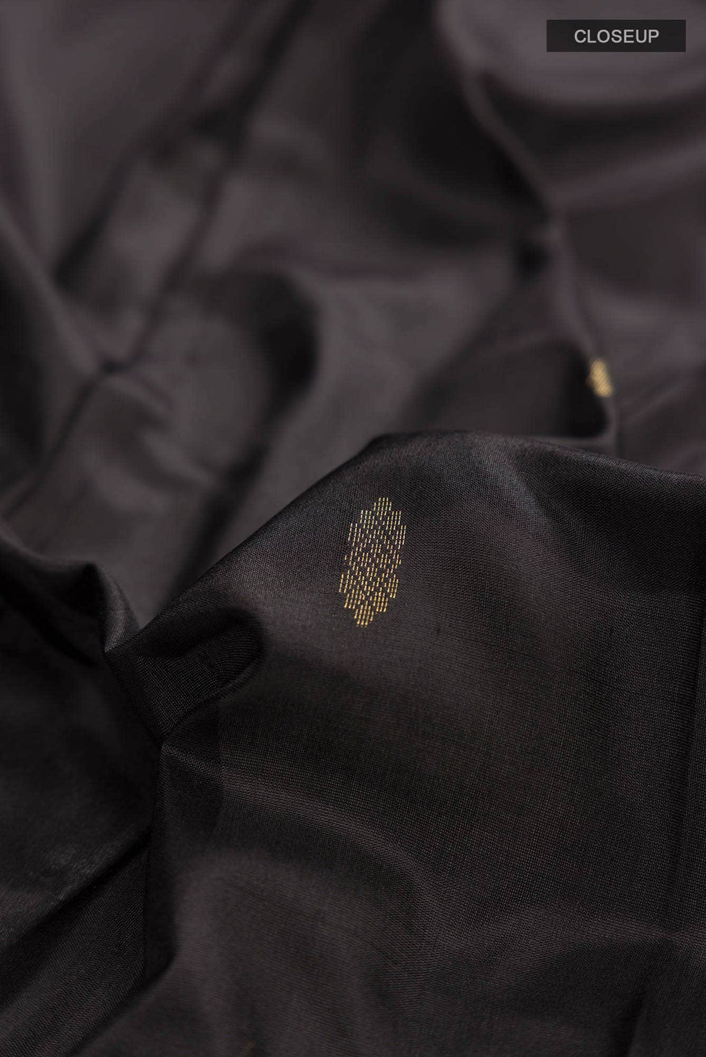 Black Bangalore Silk Saree