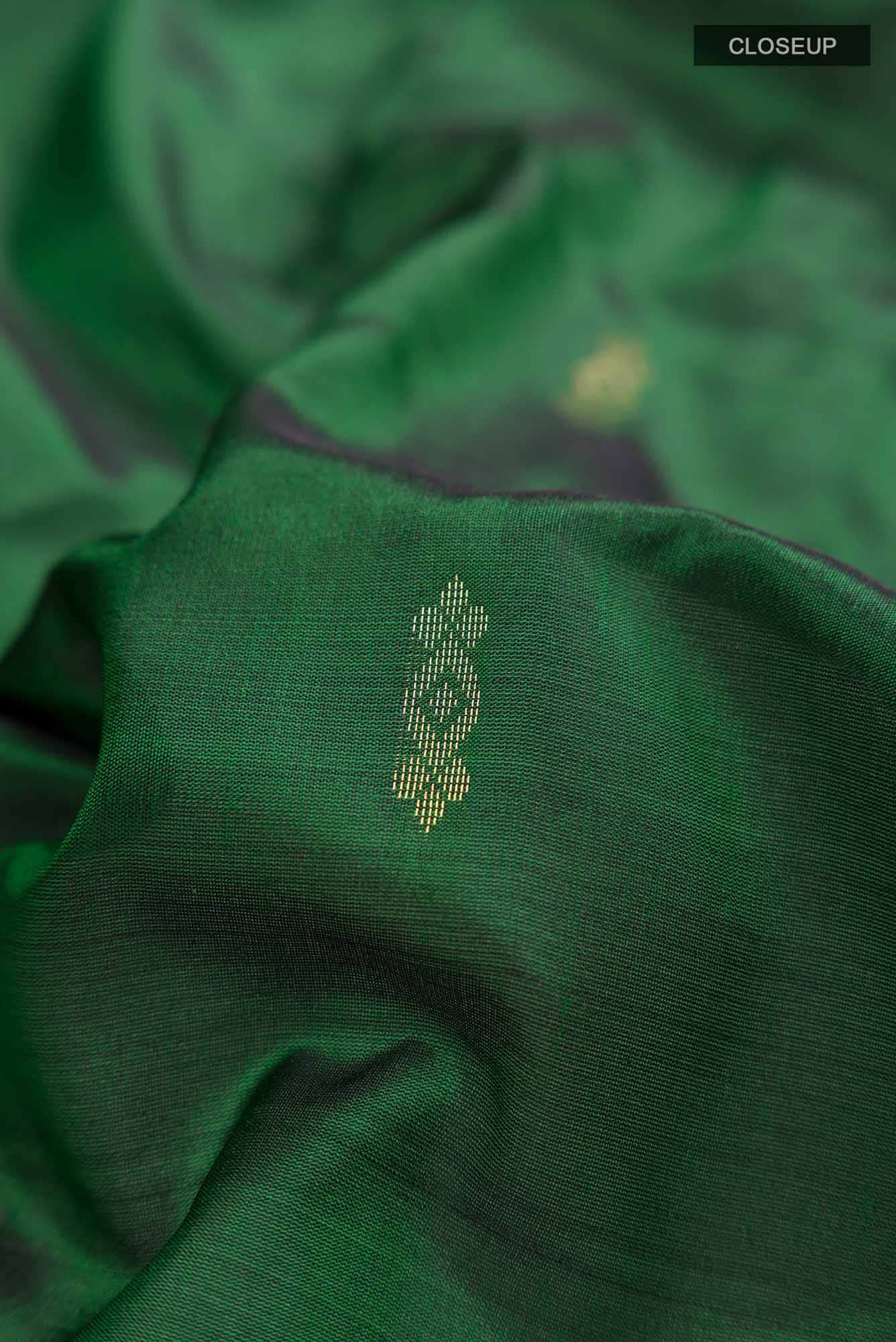 Green Bangalore Silk Saree