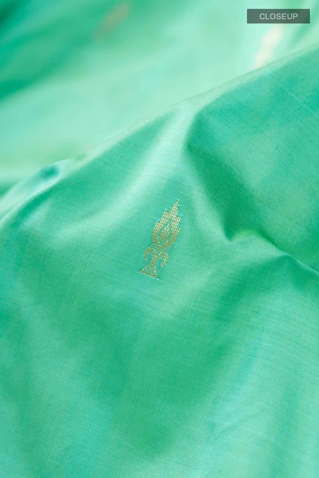 Green Bangalore Silk Saree