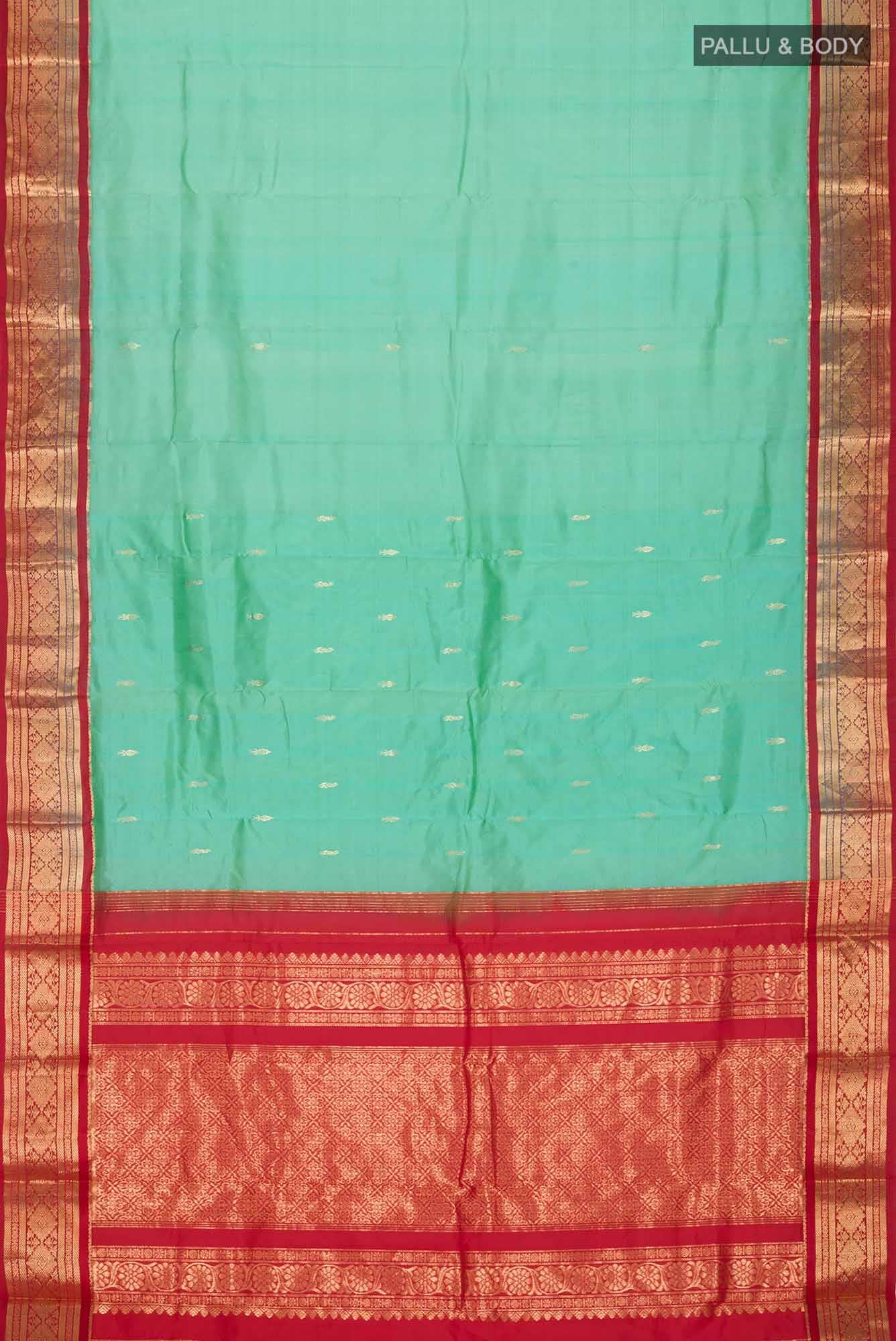 Green Bangalore Silk Saree