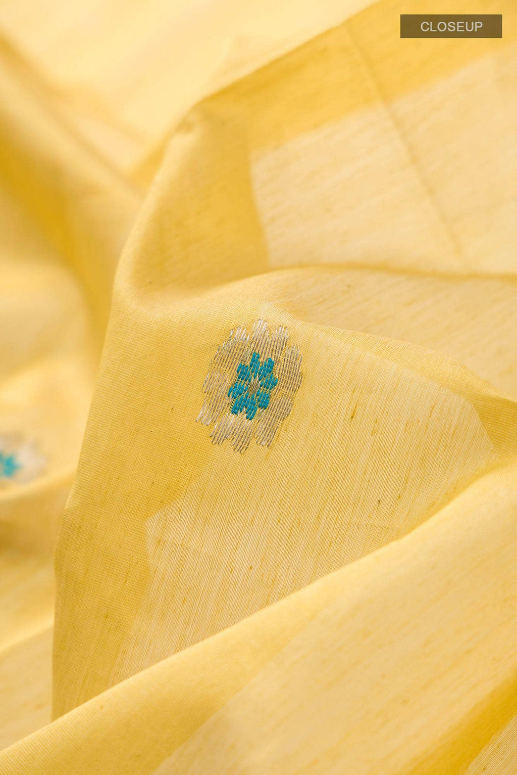 Mustard Maheshwari Silk Cotton Saree