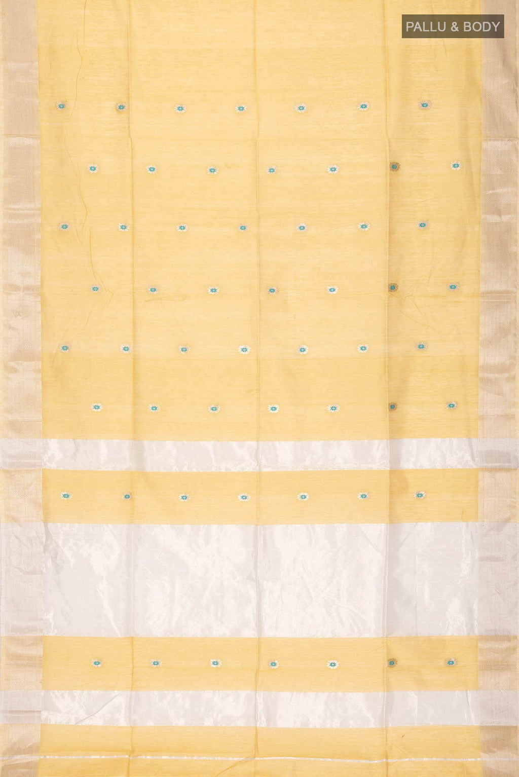 Mustard Maheshwari Silk Cotton Saree