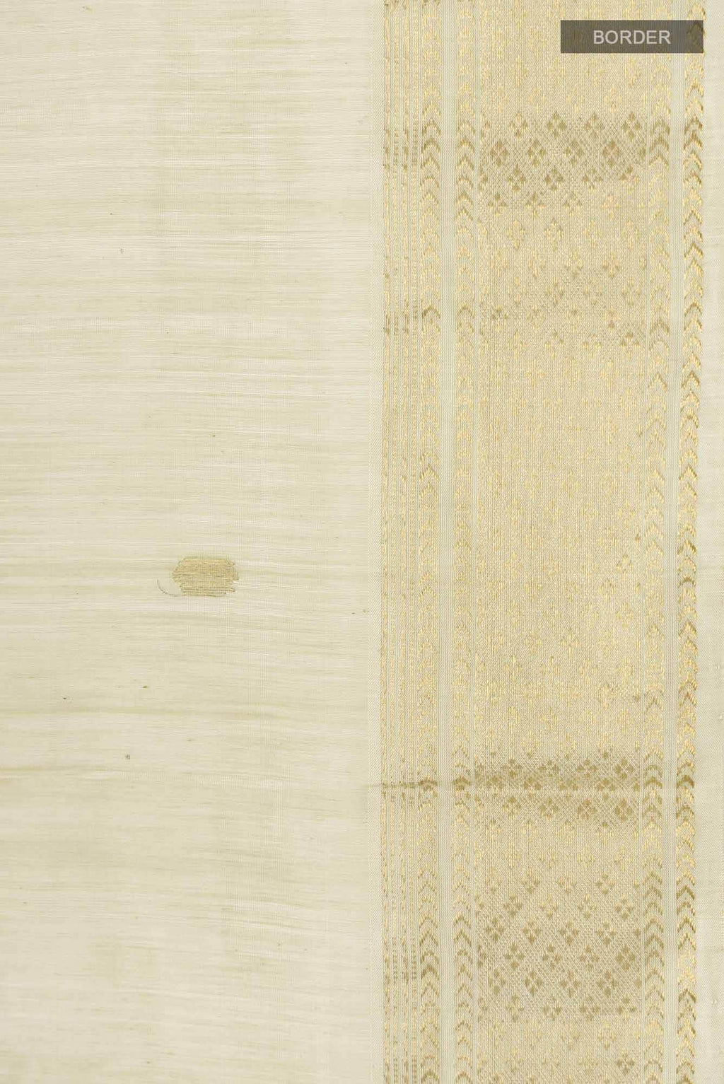 Beige Maheshwari Silk Cotton Saree