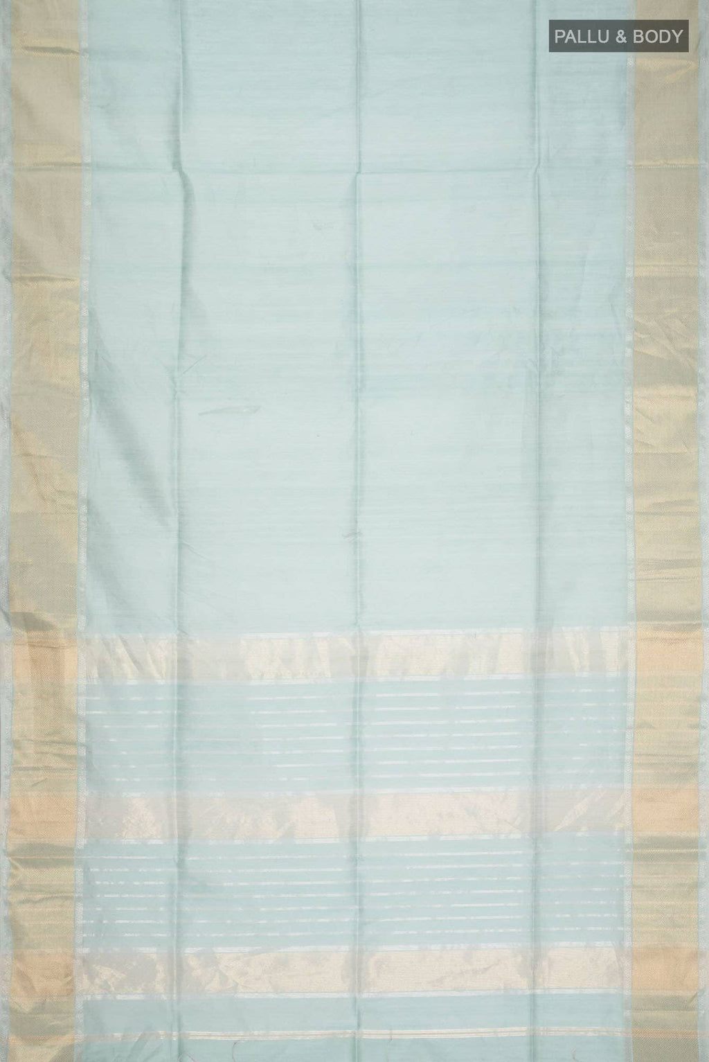 Light Green Maheshwari Silk Saree