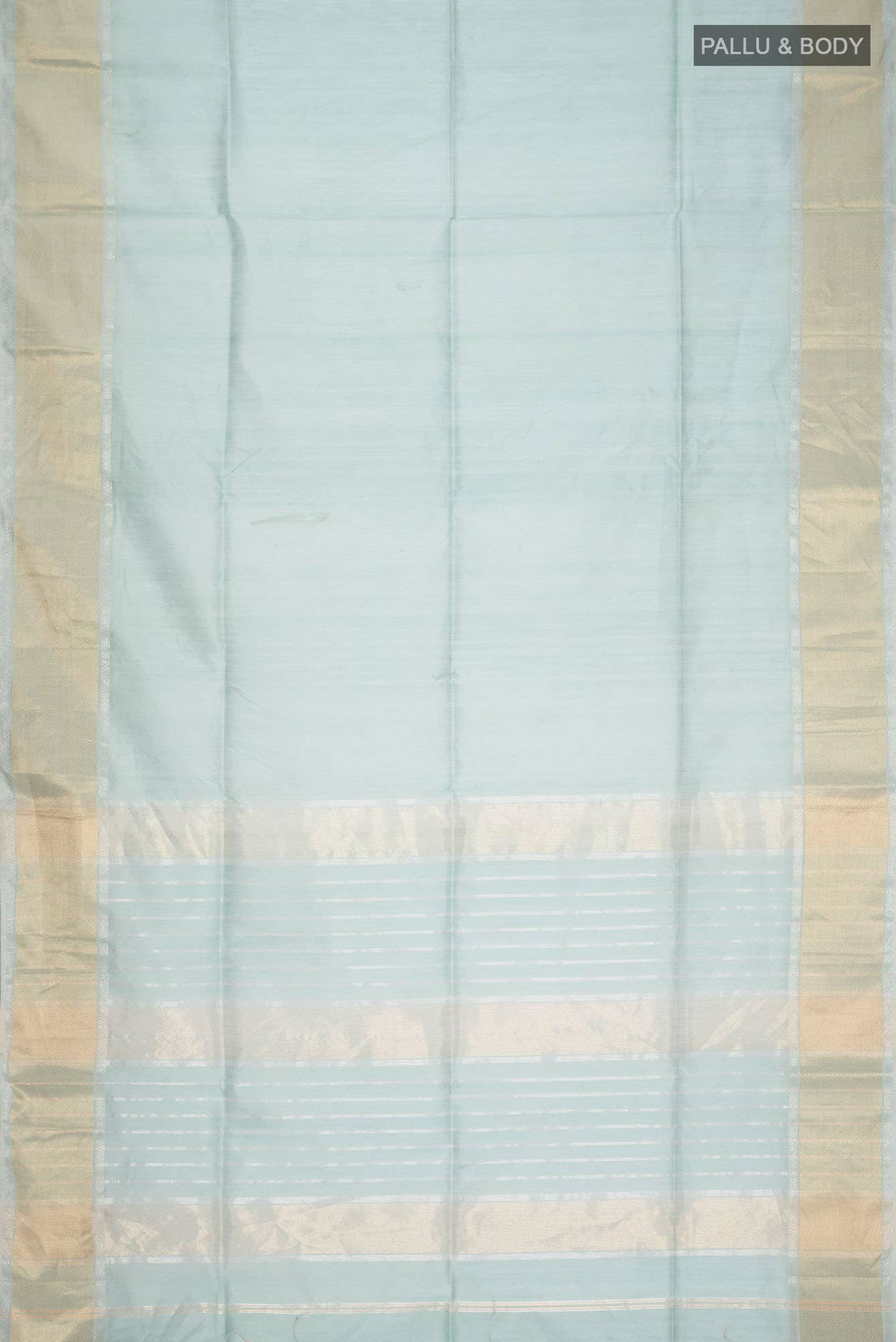 Light Green Maheshwari Silk Saree