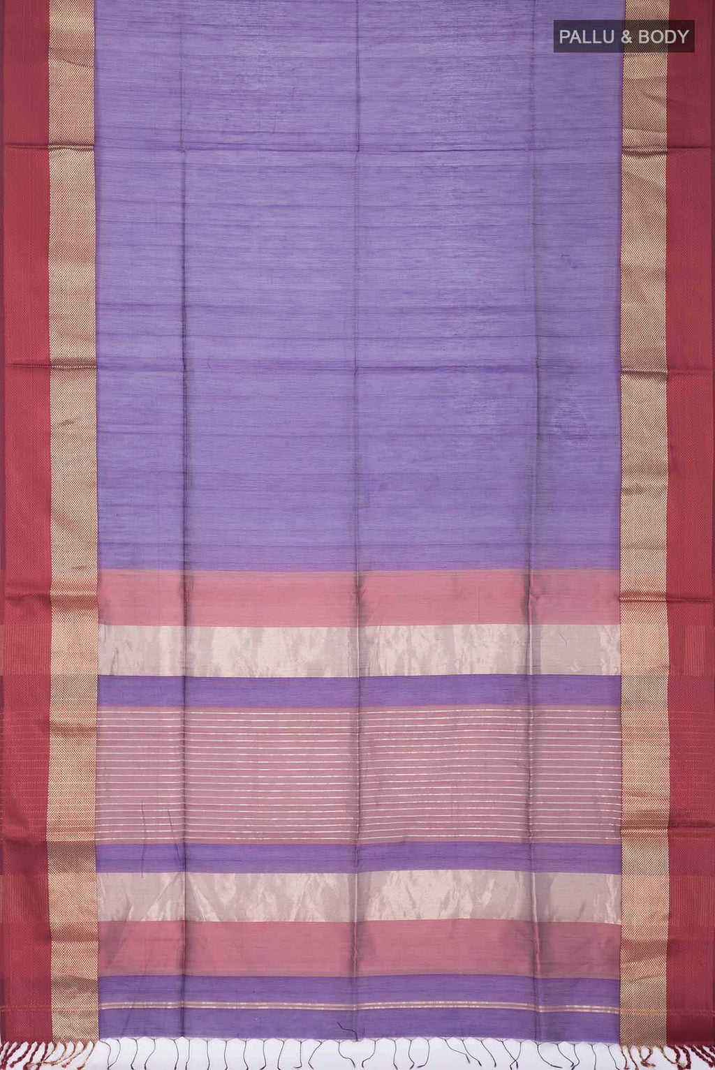 Violet Maheshwari Silk Cotton Saree