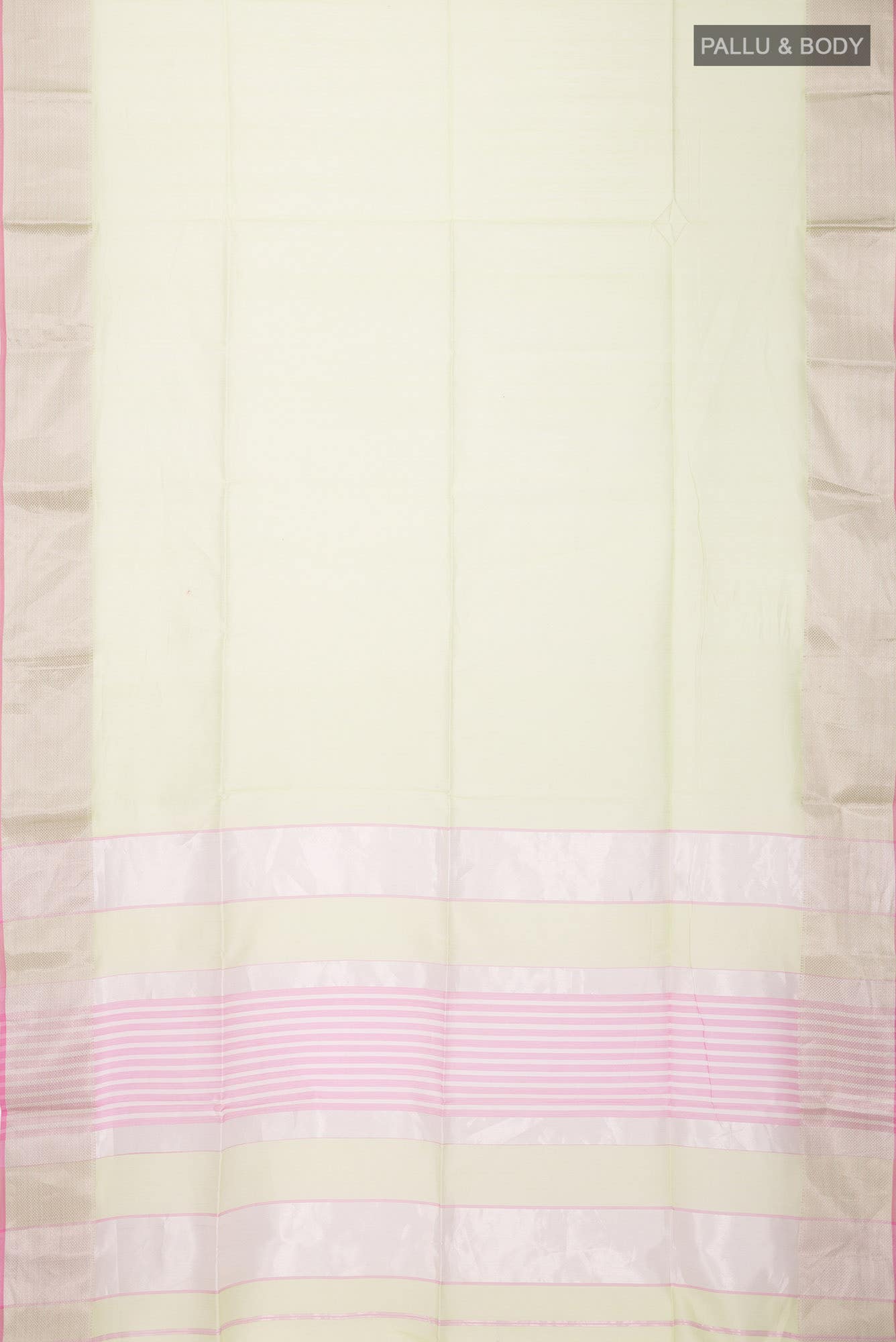 Pista Green Maheshwari Silk Cotton Saree