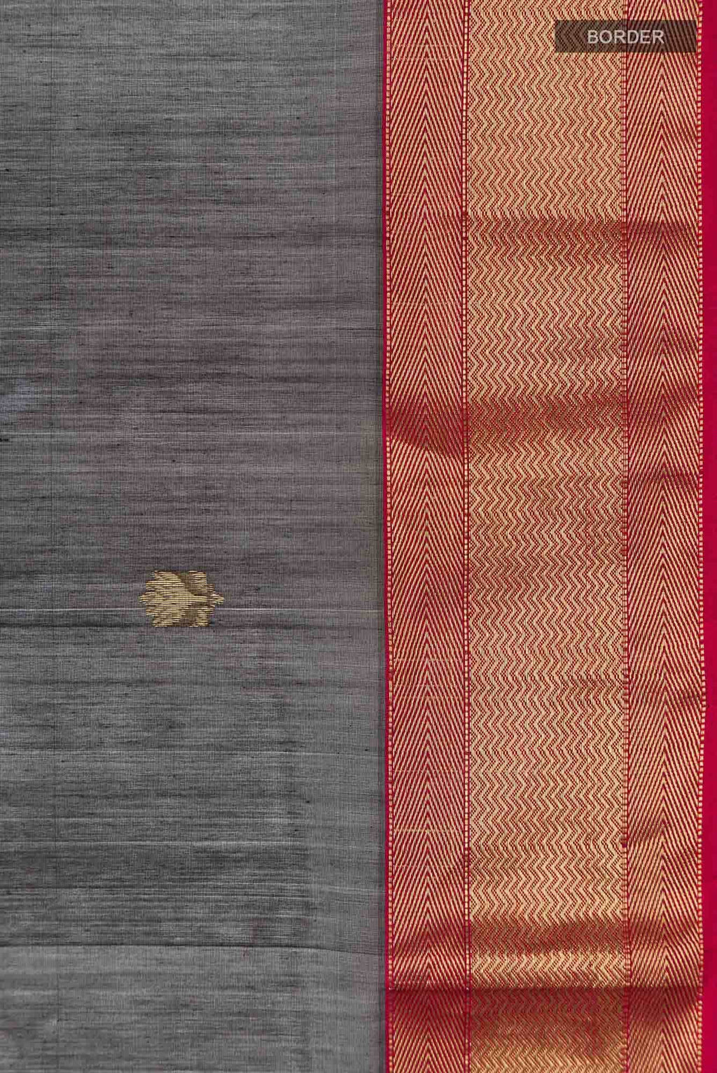 Black Maheshwari Silk Cotton Saree