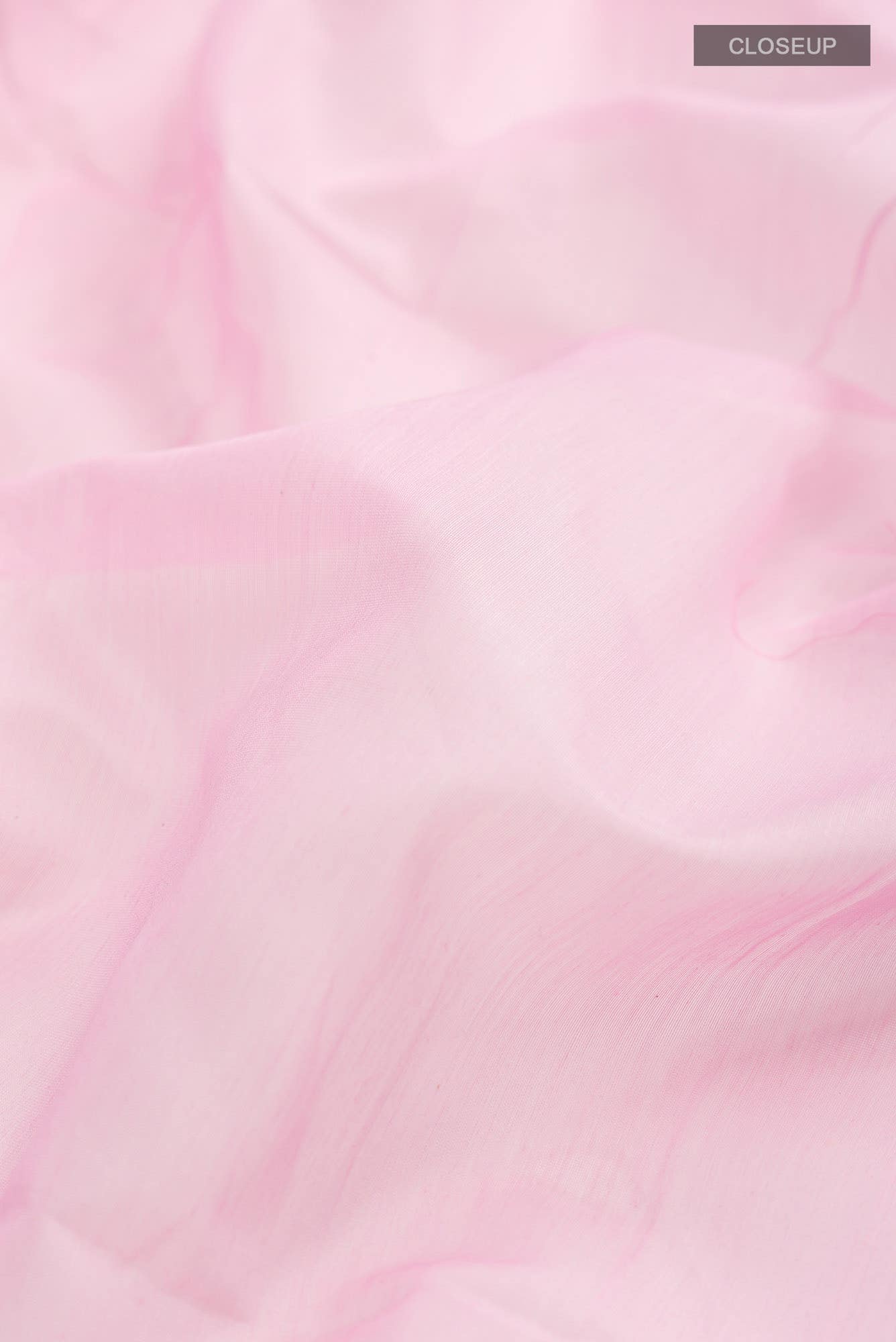 Rose pink Maheshwari Silk Cotton Saree