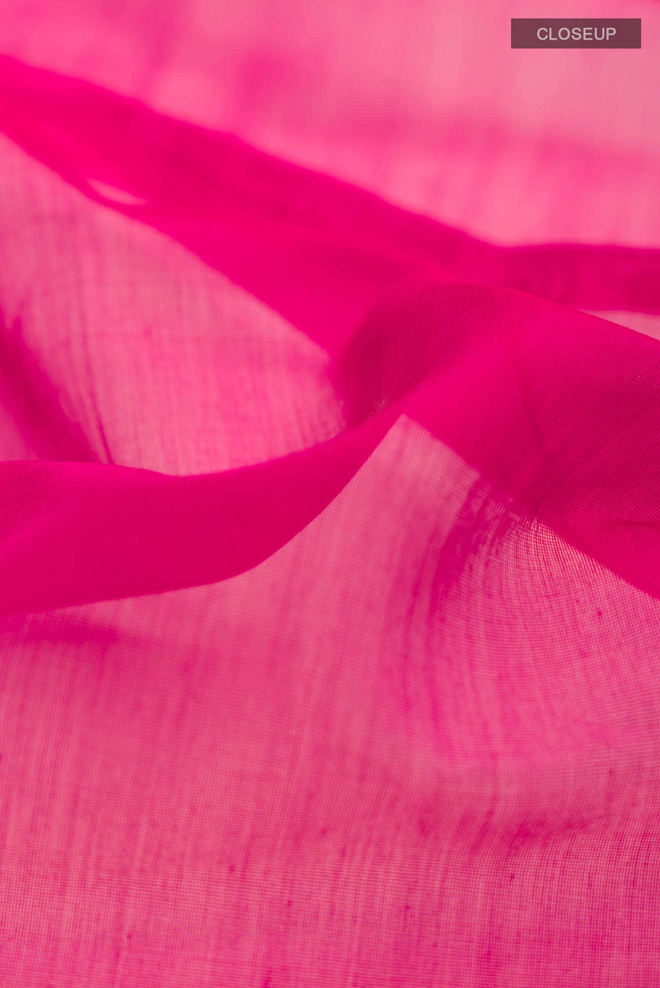 Pink Maheshwari Silk Cotton Saree