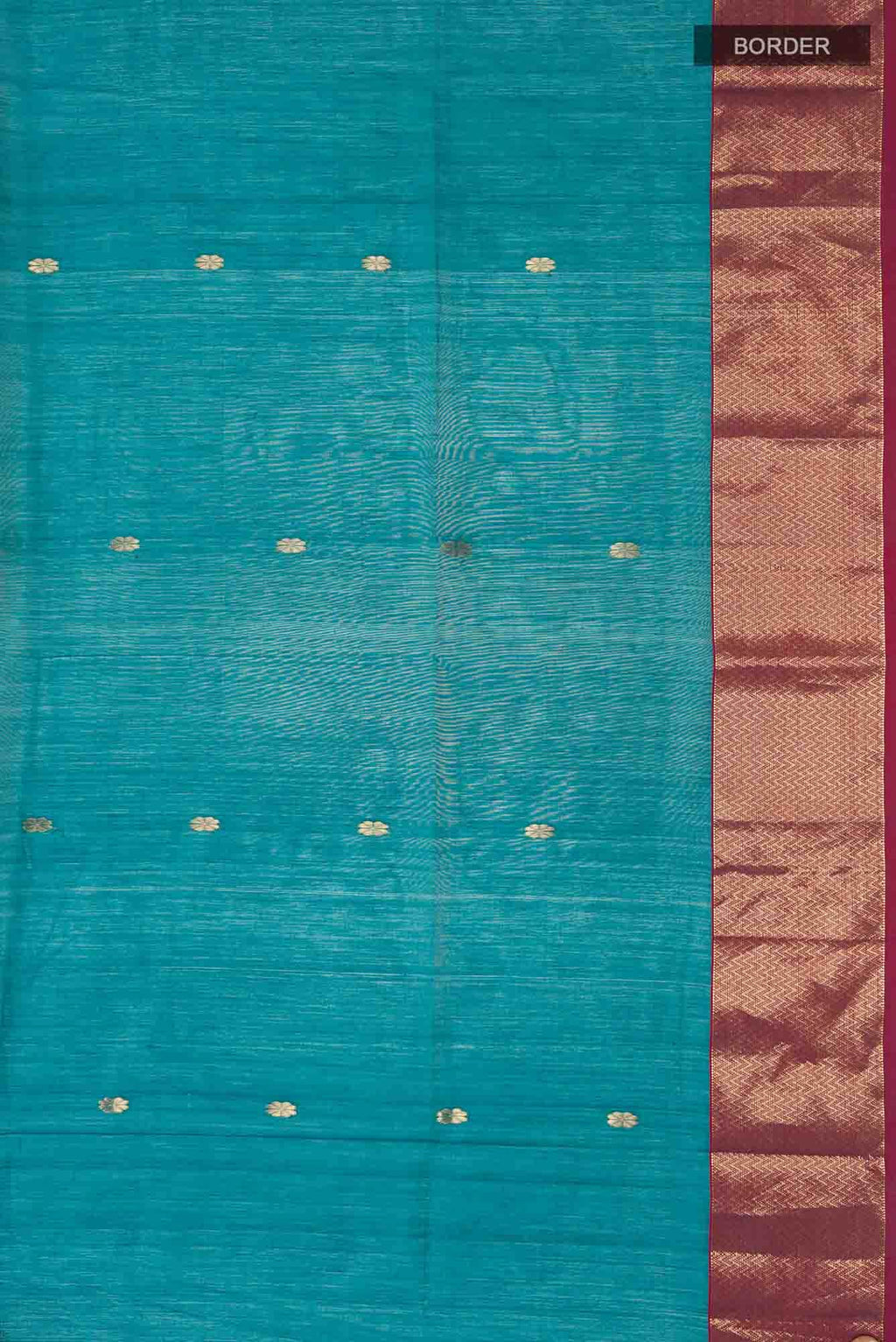 Blue Maheshwari Silk Cotton Saree