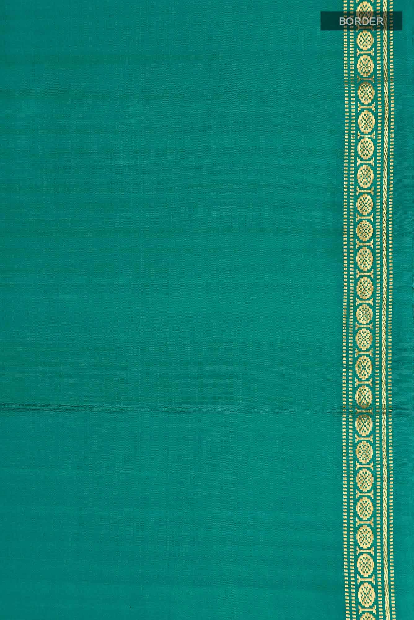 Blue Kanchipuram Silk Saree