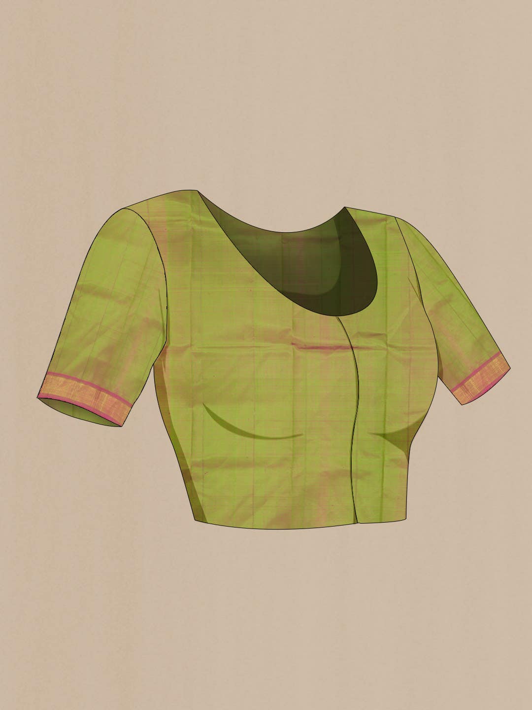 Green Kanchipuram Silk Saree