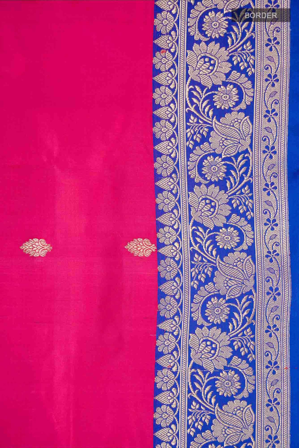 Pink Banarasi Katan Silk Saree