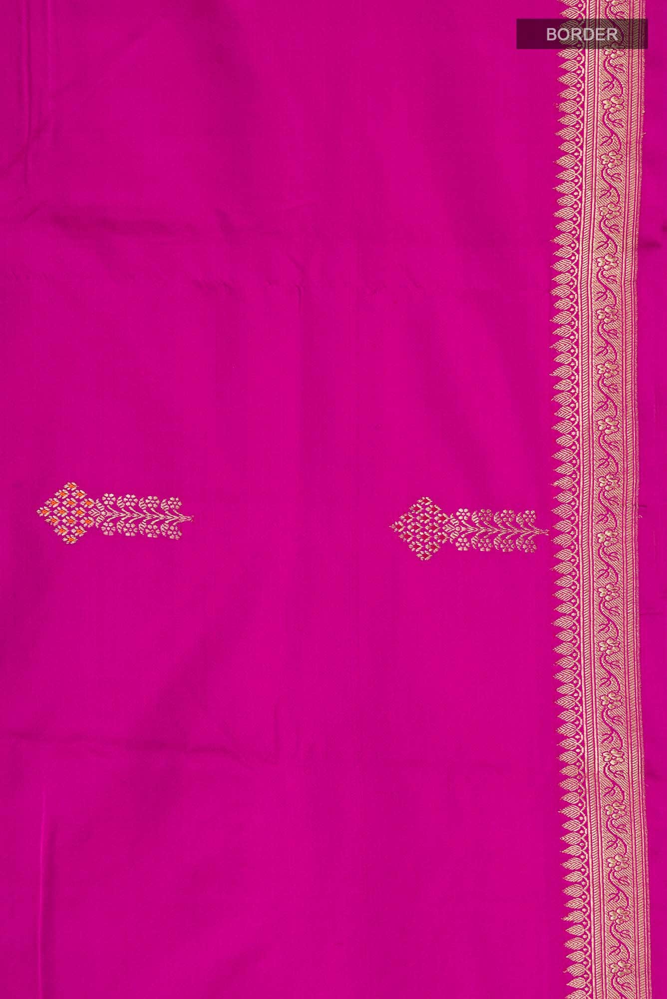Pink Banarasi Silk Saree