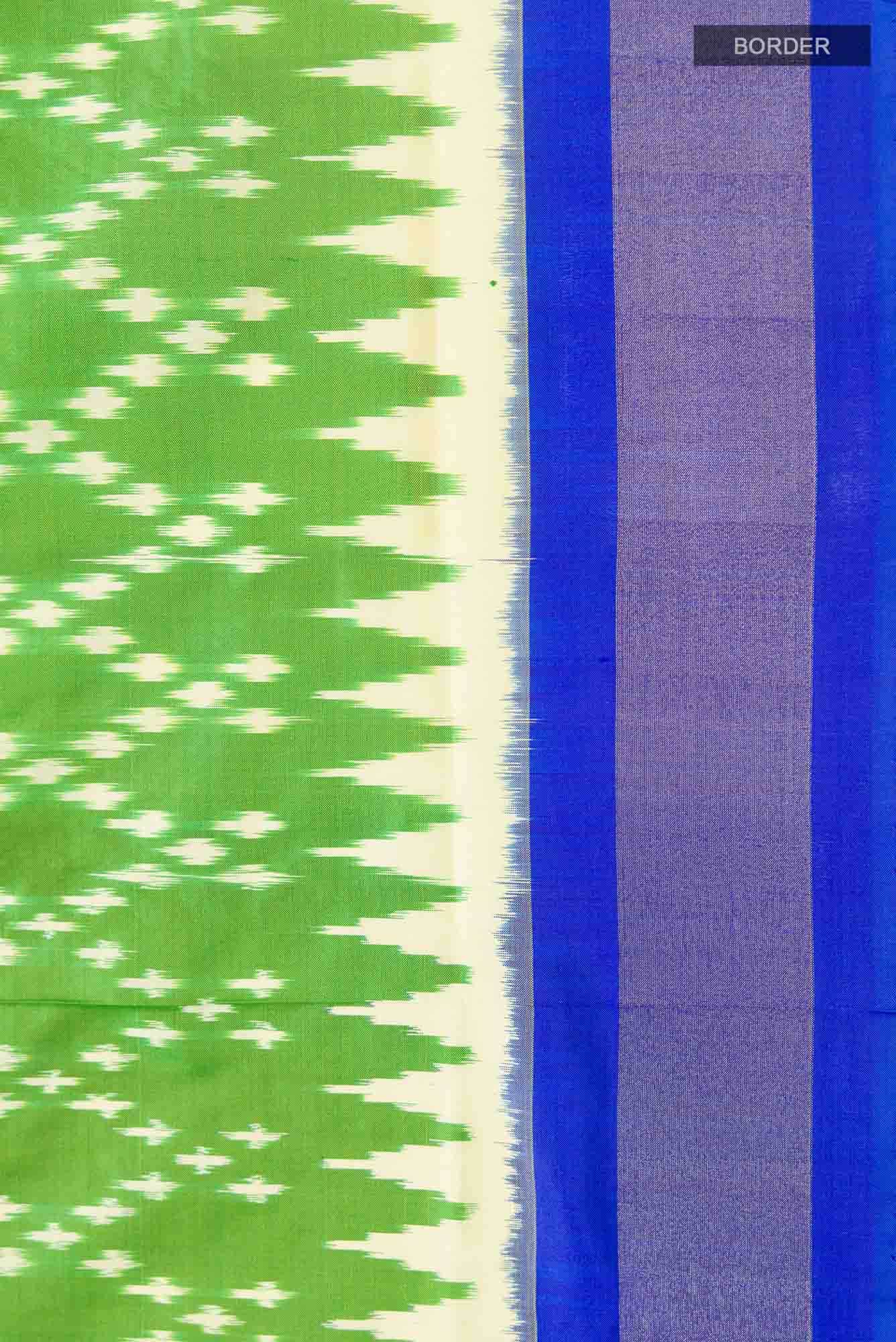 Green Pochampally Silk Saree