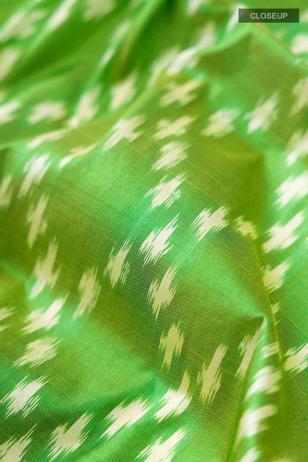 Green Pochampally Silk Saree