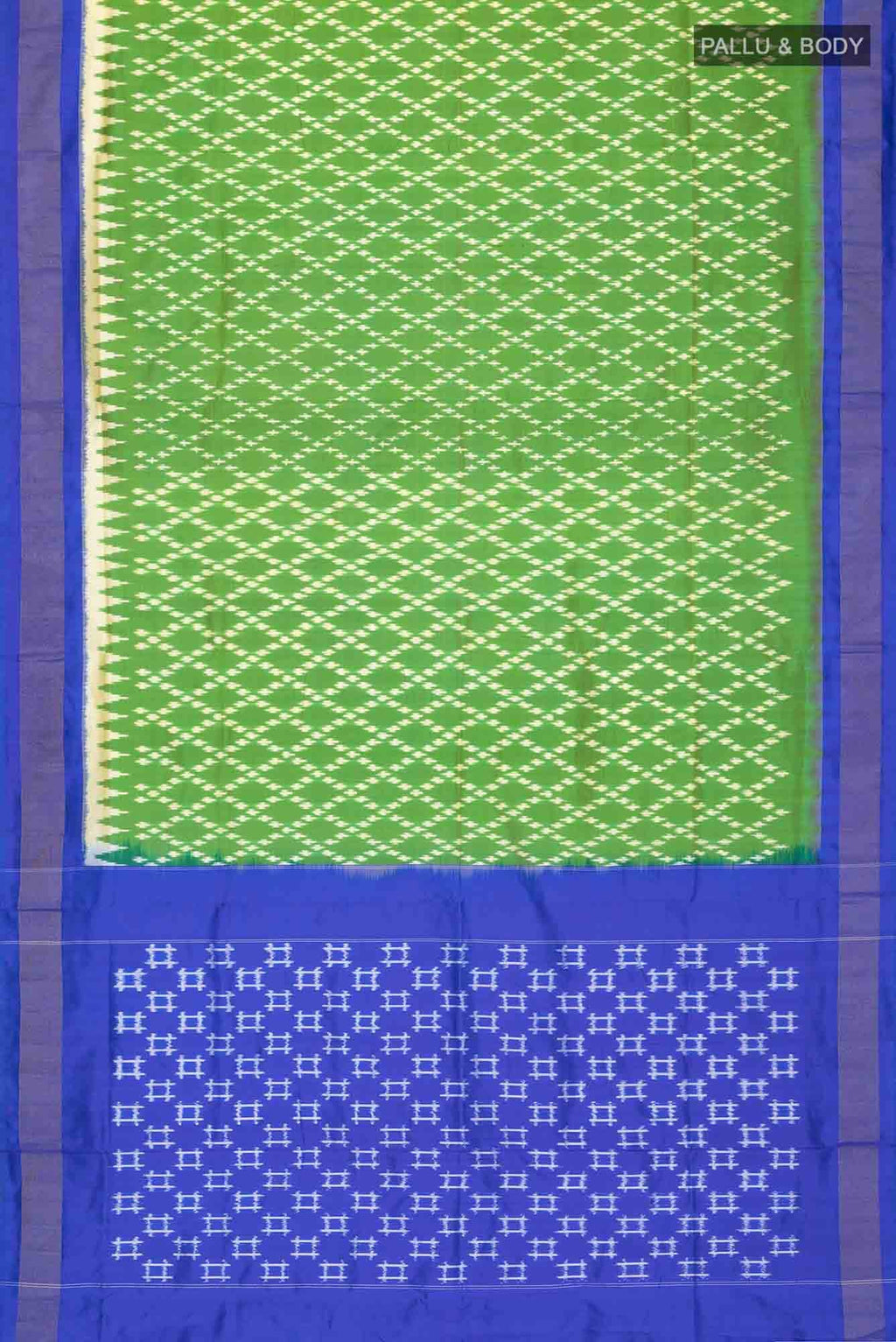 Green Pochampally Silk Saree