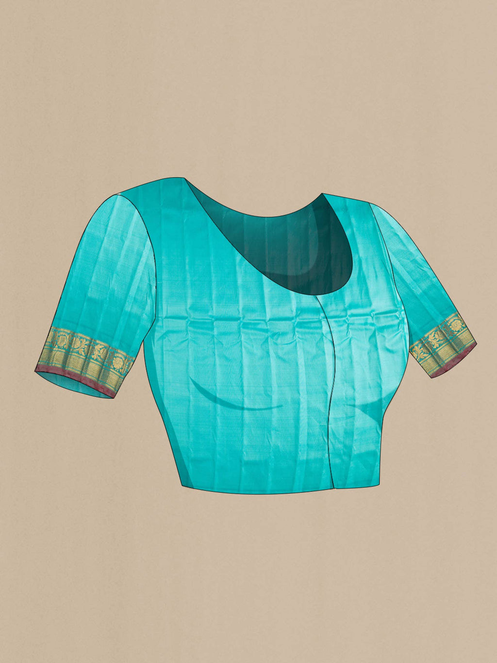 Green Gadwal Silk Saree