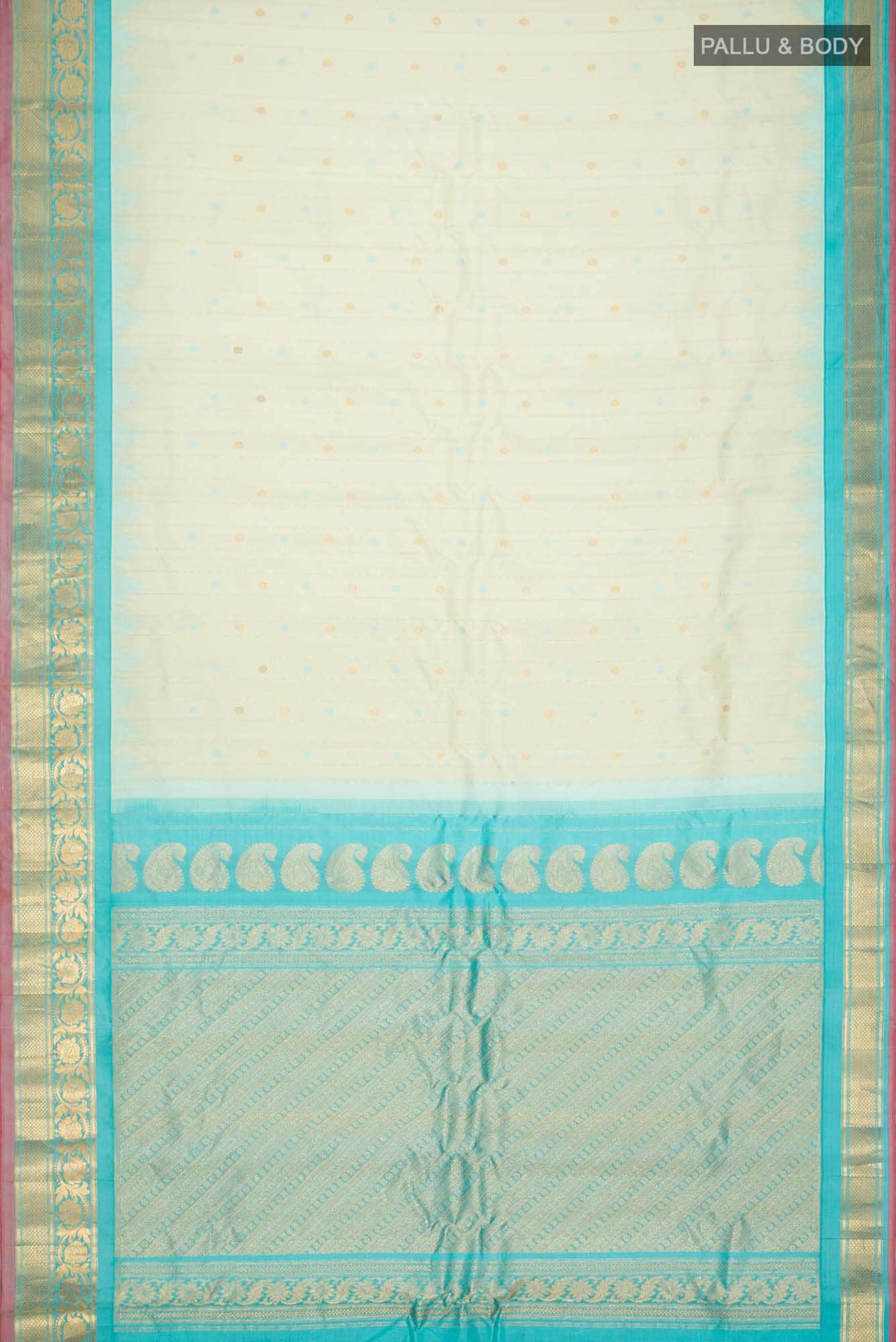 Green Gadwal Silk Saree